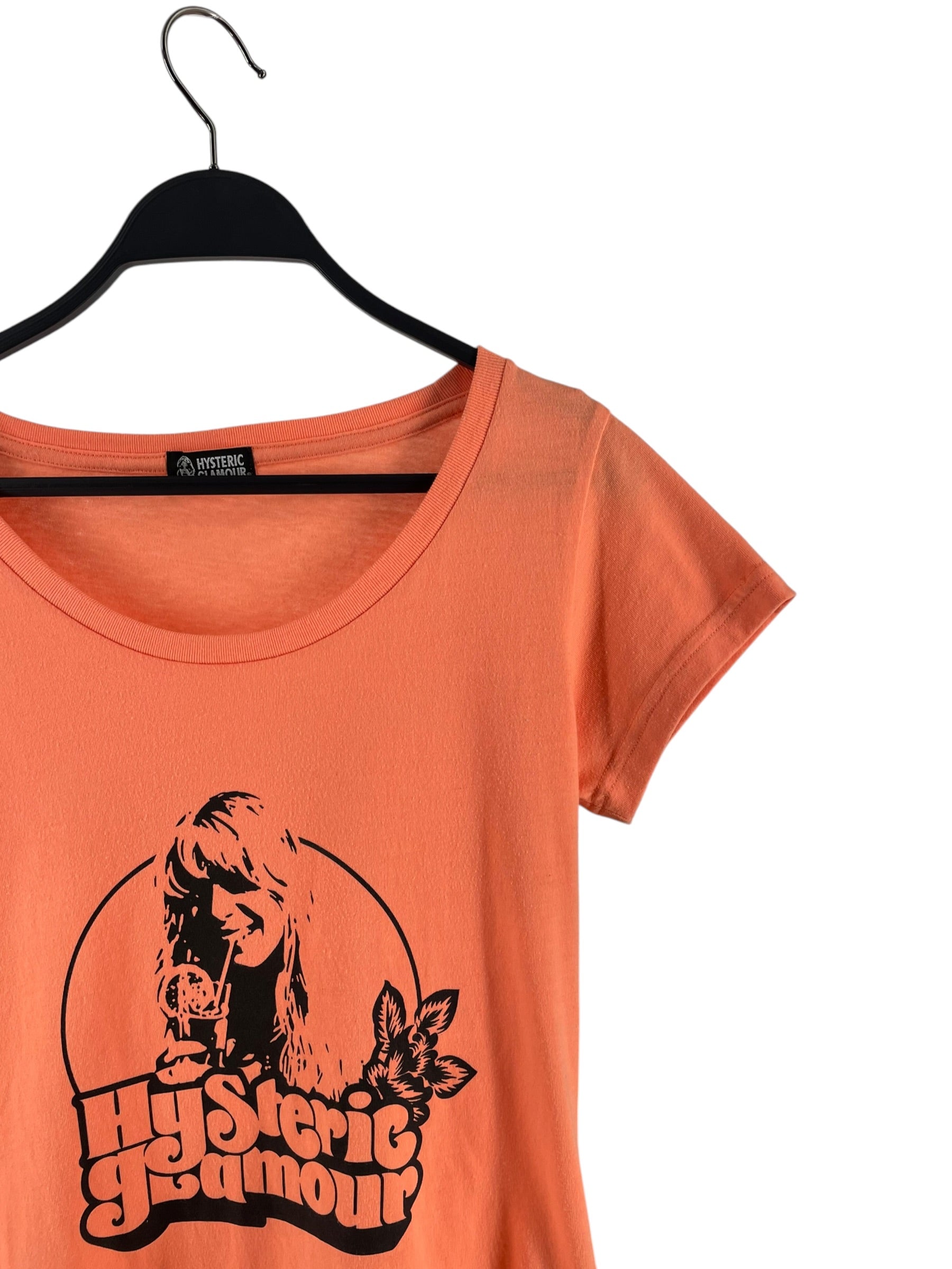 HYSTERIC GLAMOUR/T-Shirt/M/Cotton/ORN/FLORAL GIRL LOGO view 3
