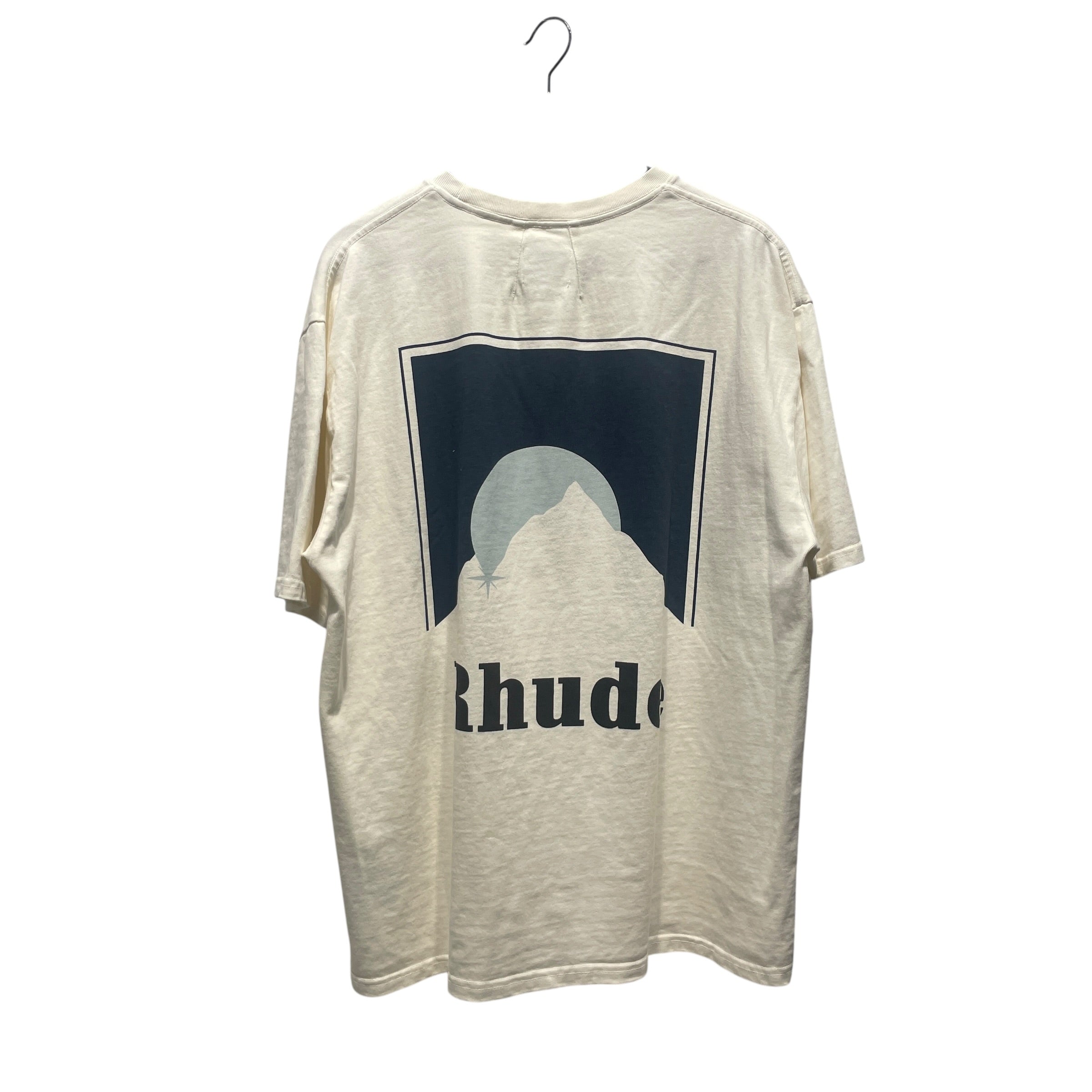 RHUDE/T-Shirt/XL/Cotton/WHT/MOONLIGHT view 2
