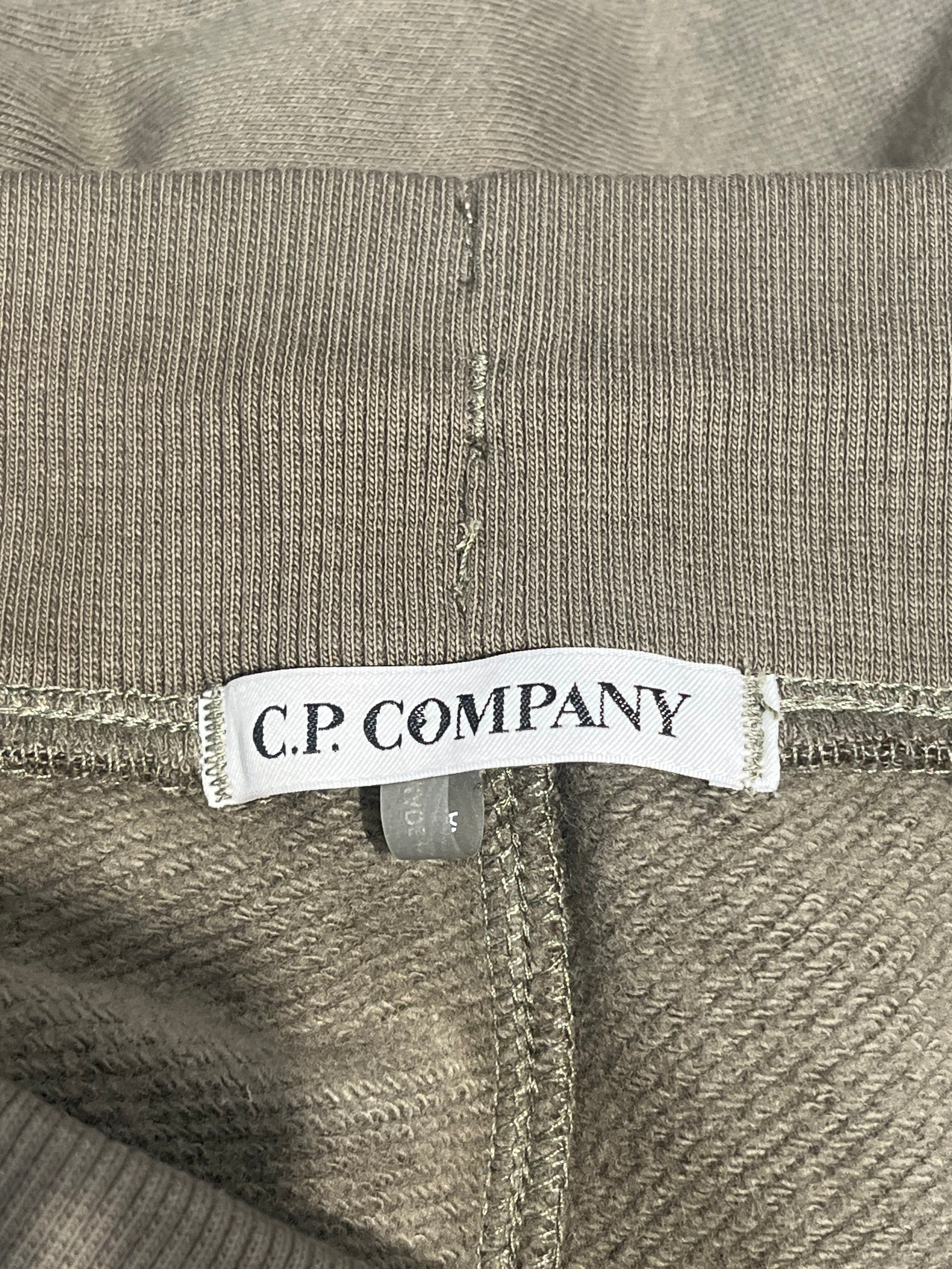 C.P.COMPANY/Pants/L/Cotton/GRN/single lens on leg view 3