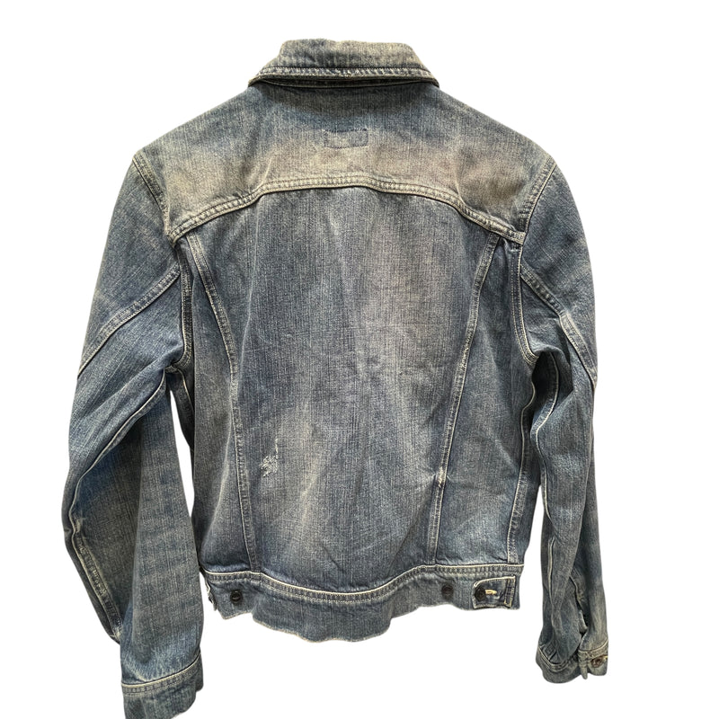 GANT RUGGER/Denim Jkt/M/Cotton/IDG/GANT RUGGER DOUBLE ZIP