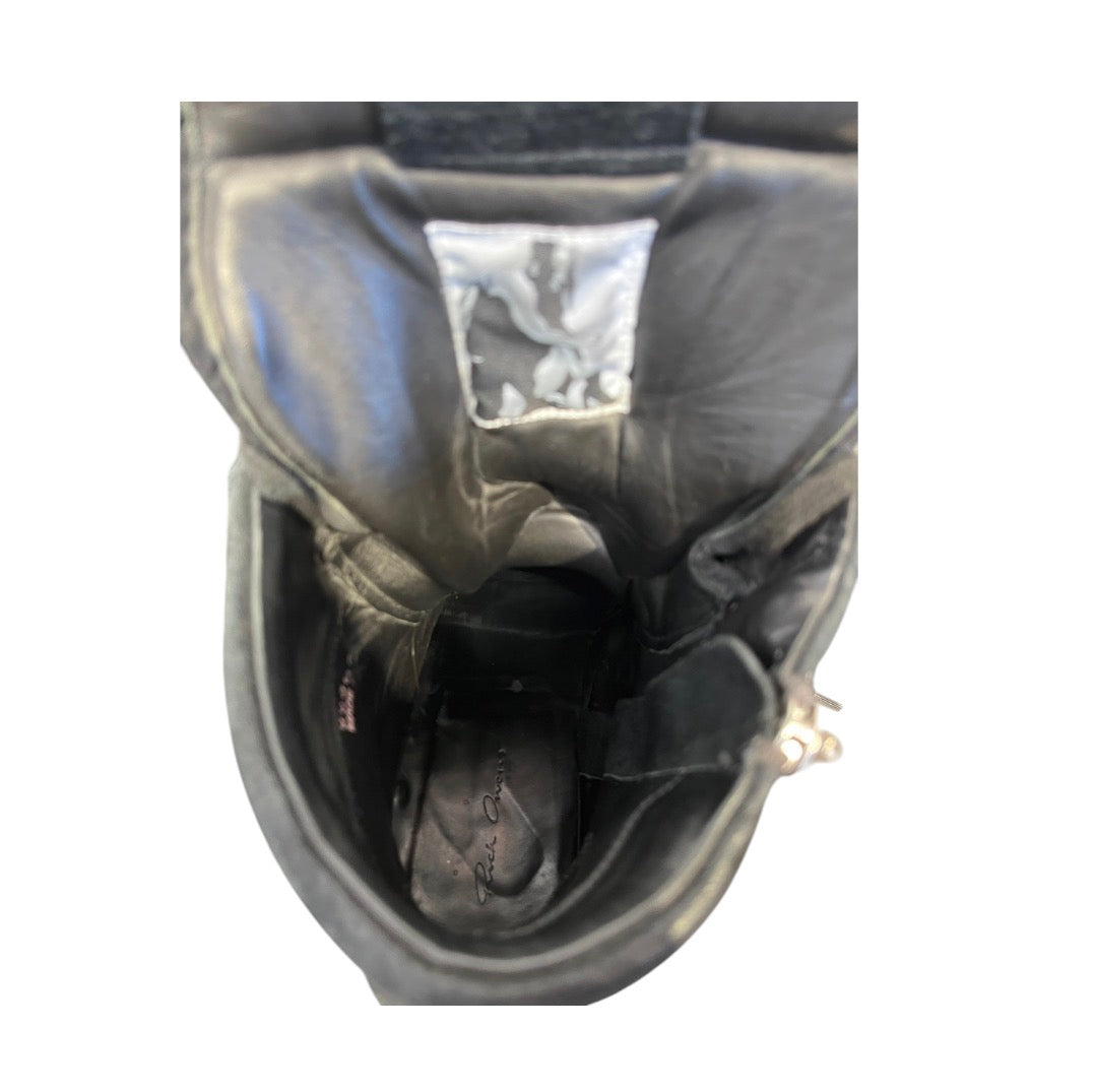 Rick Owens/Hi-Sneakers/EU 43.5/Suede/BLK/GEOBASKETS view 5