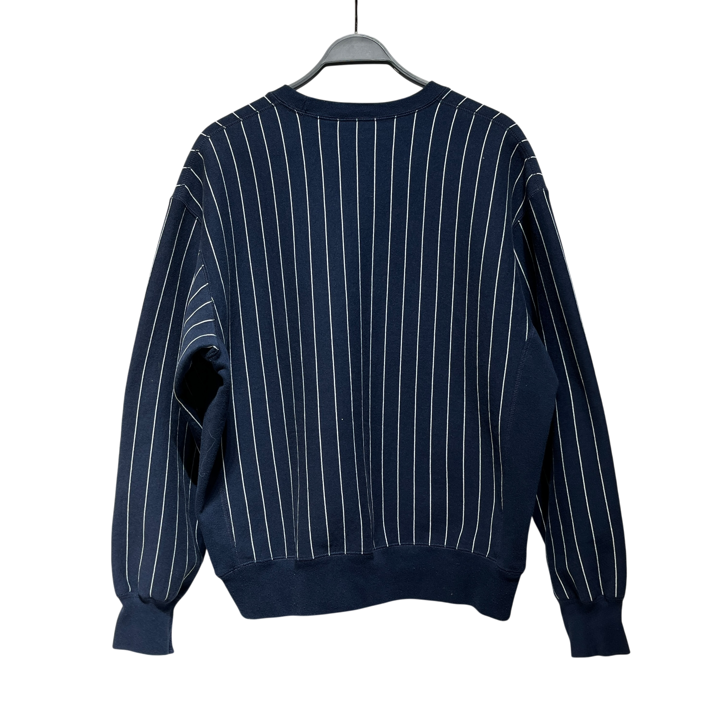 Supreme/Sweater/M/Cotton/NVY/PINSTRIPE view 2