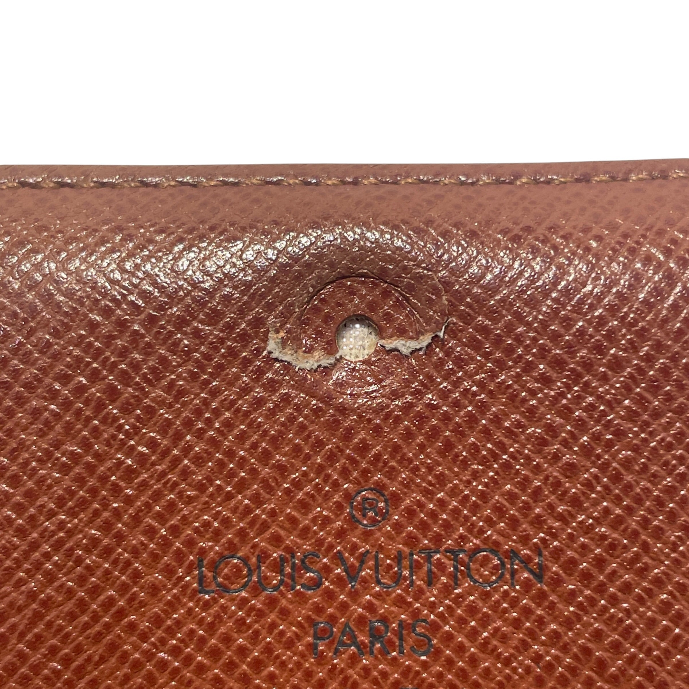 LOUIS VUITTON/Wallet/Monogram/Leather/BRW/L's/Porte-Monnaie Billets Tresor view 5