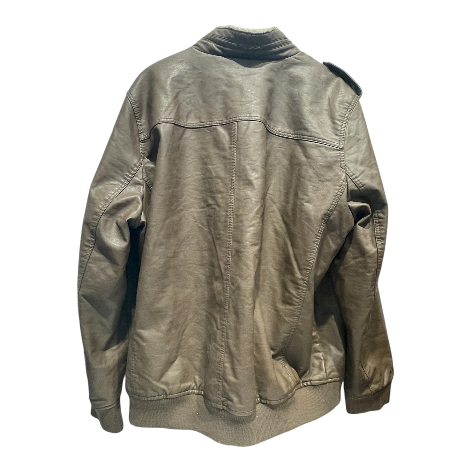 Levi's/Leather Jkt/XXL/Leather/BRW/Faux Leather Sherpa Bomber view 2