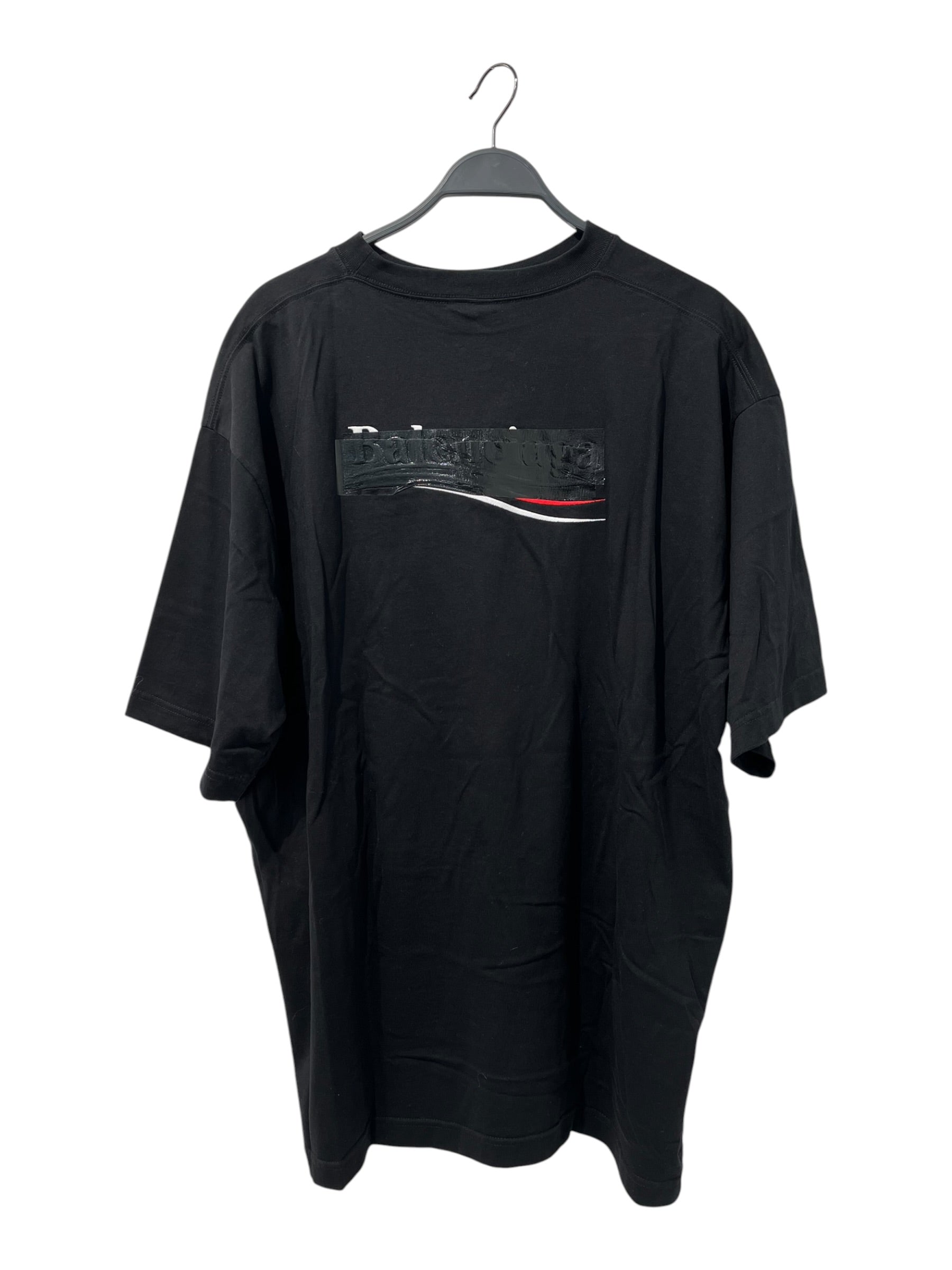 BALENCIAGA/T-Shirt/XXL/Cotton/BLK/Graphic/GAFFER CAMPAIGN TEE view 2