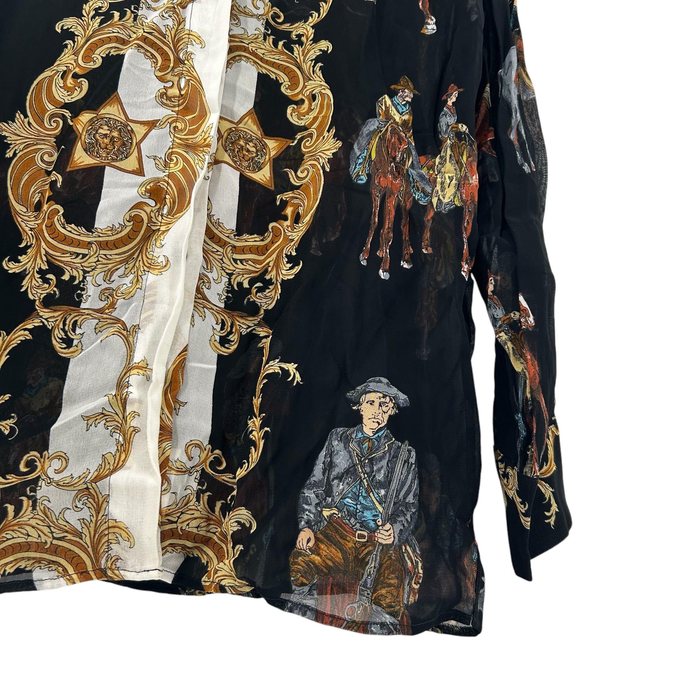 VERSUS VERSACE/WESTERN/LS Shirt/Multicolor view 5