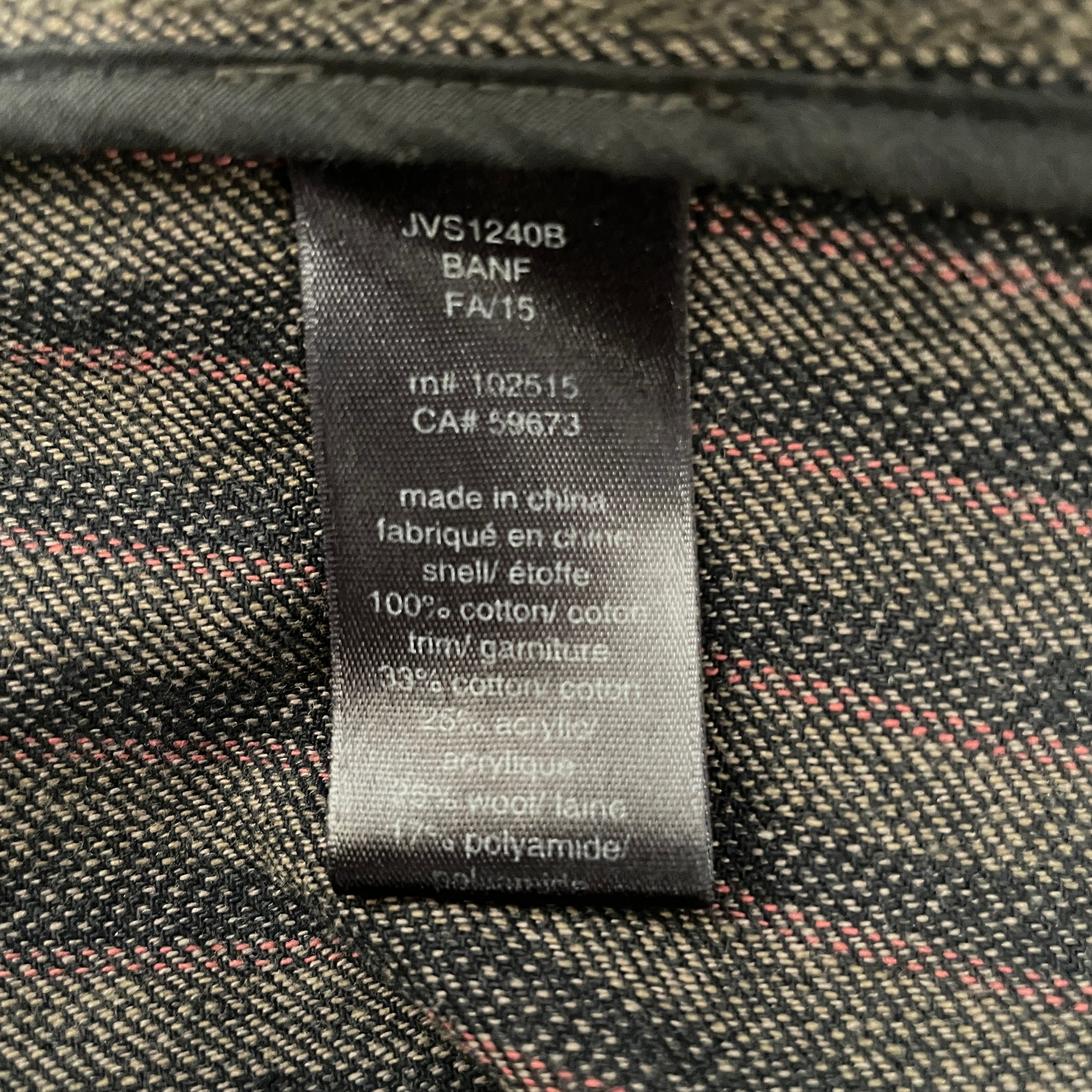 john varvatos/Tailored Jkt/36/Wool/GRY/Stripe/ANTIQUE BUTTONS view 4