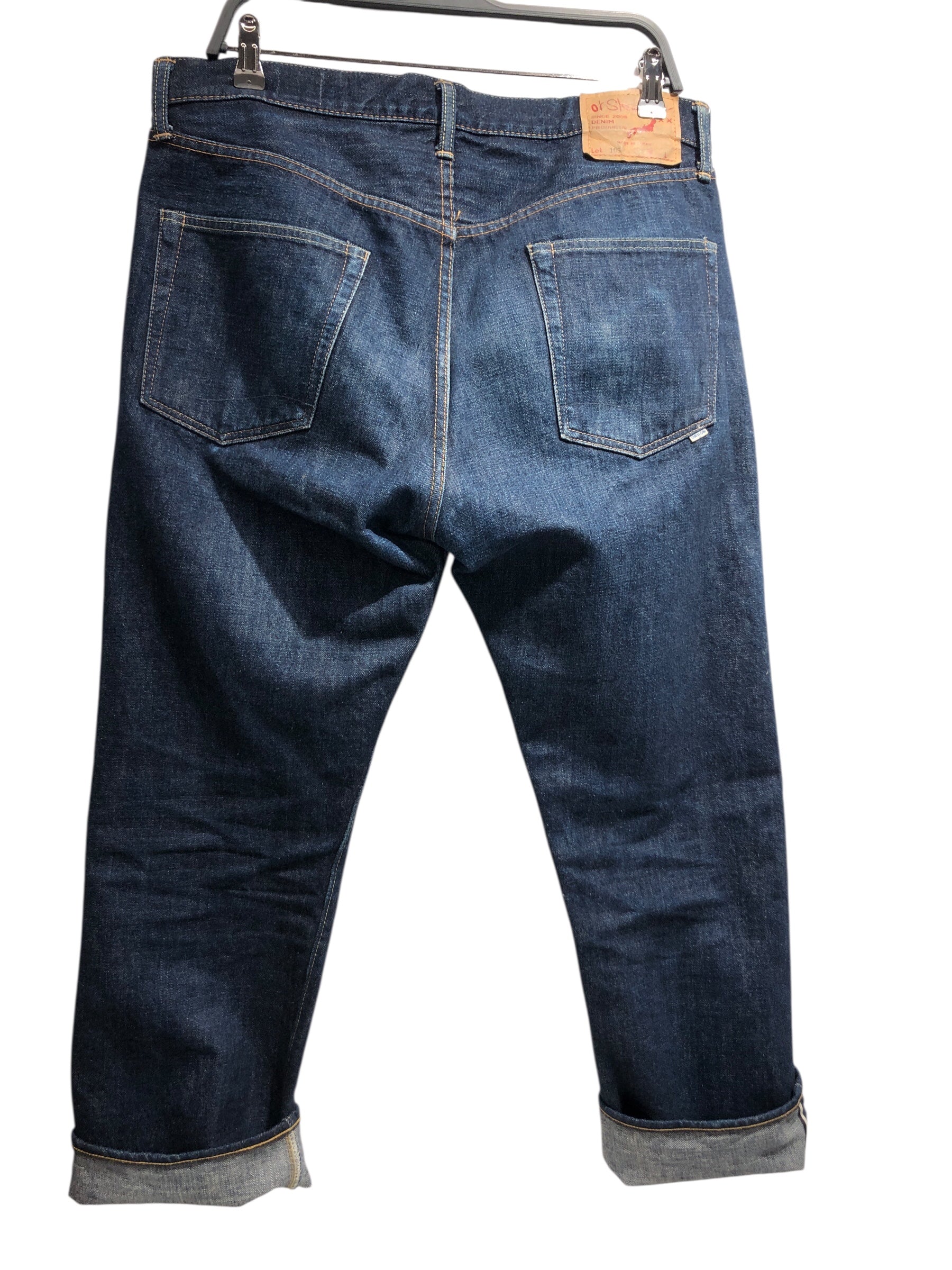 orslow/Straight Pants/M/Cotton/BLU/ view 2