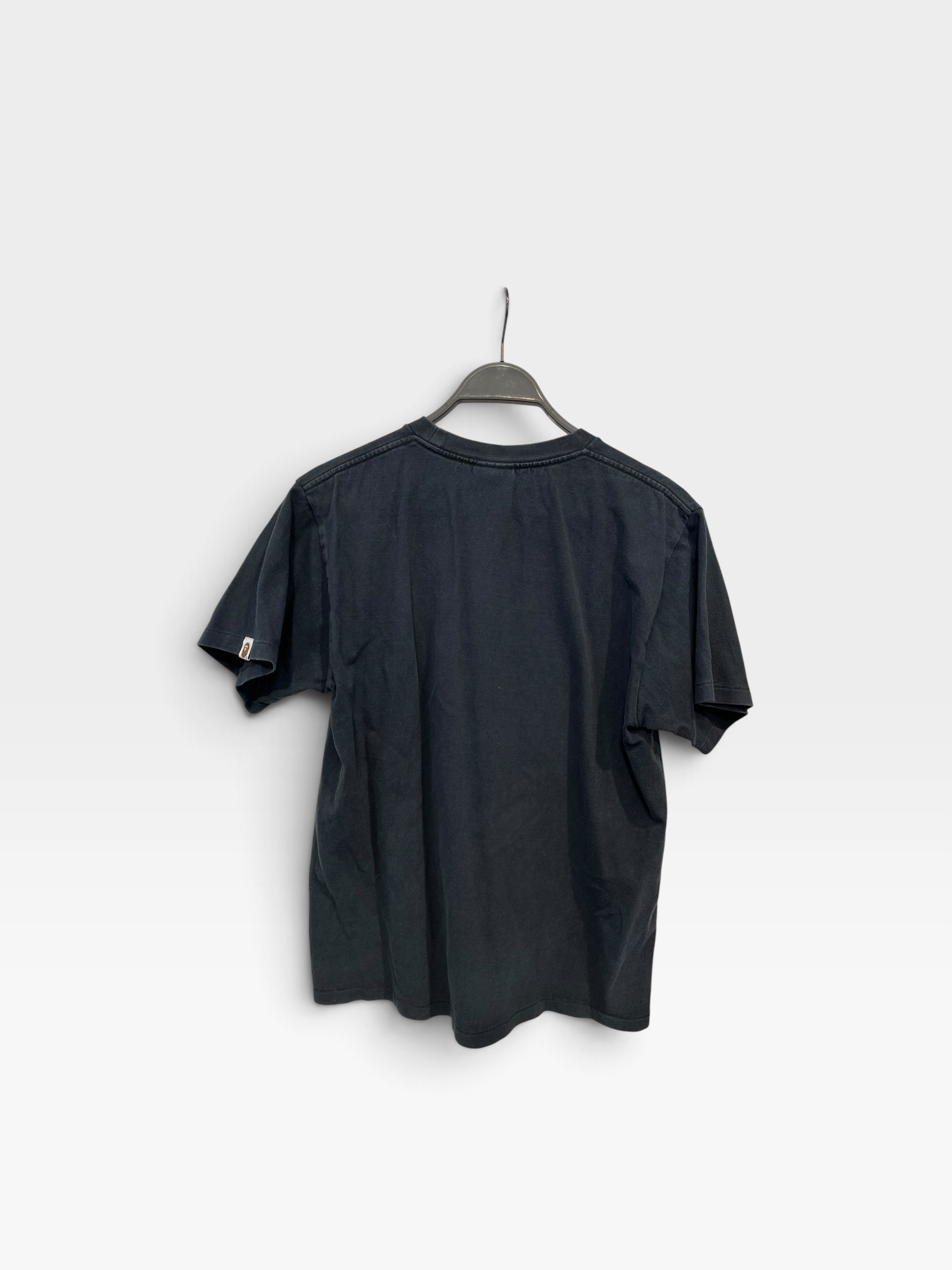 A BATHING APE/T-Shirt/M/Cotton/BLK/MARBLE LIQIUD CAMO BAPE view 2
