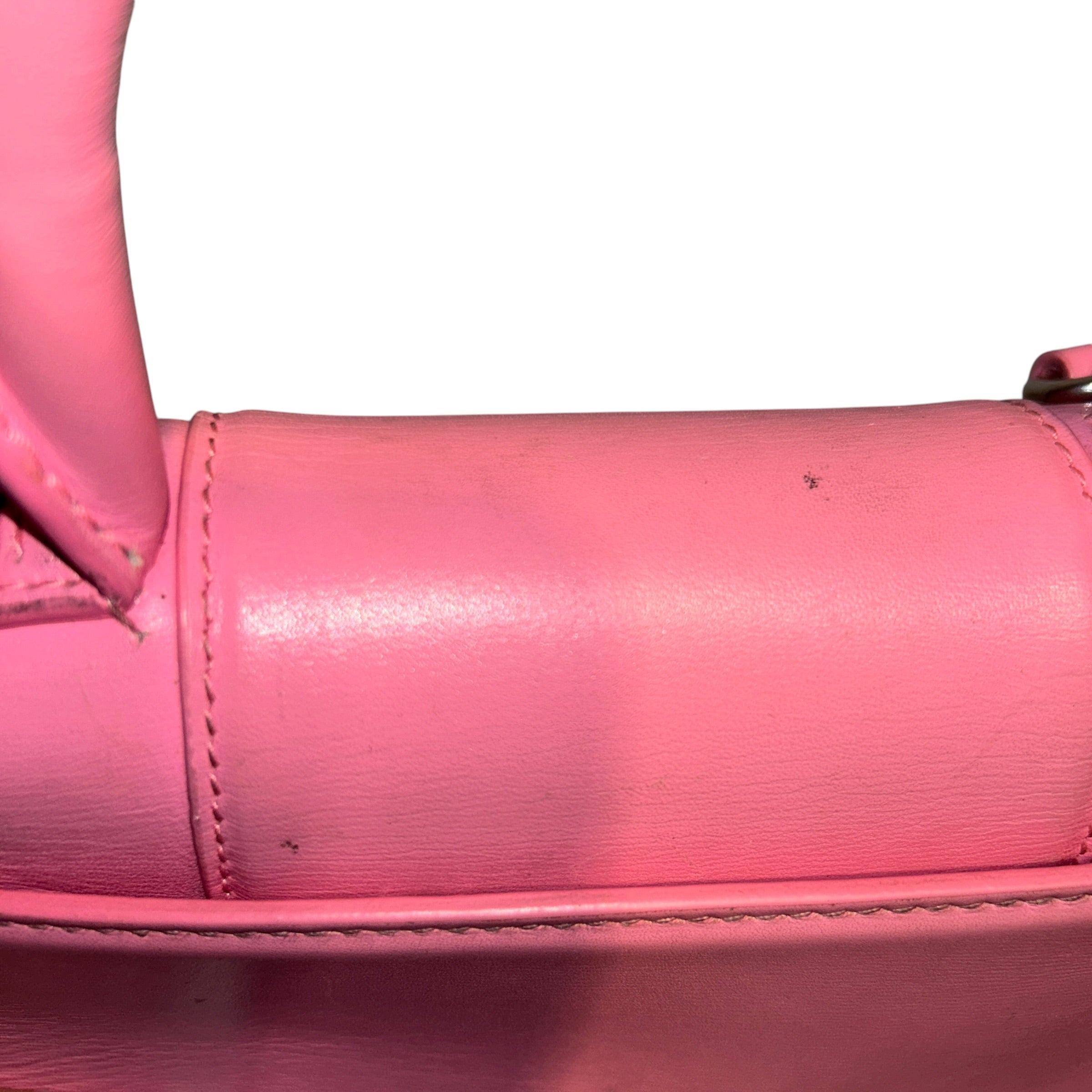 BALENCIAGA/Hand Bag/Leather/PNK/HOURGLASS RHINESTONE view 9