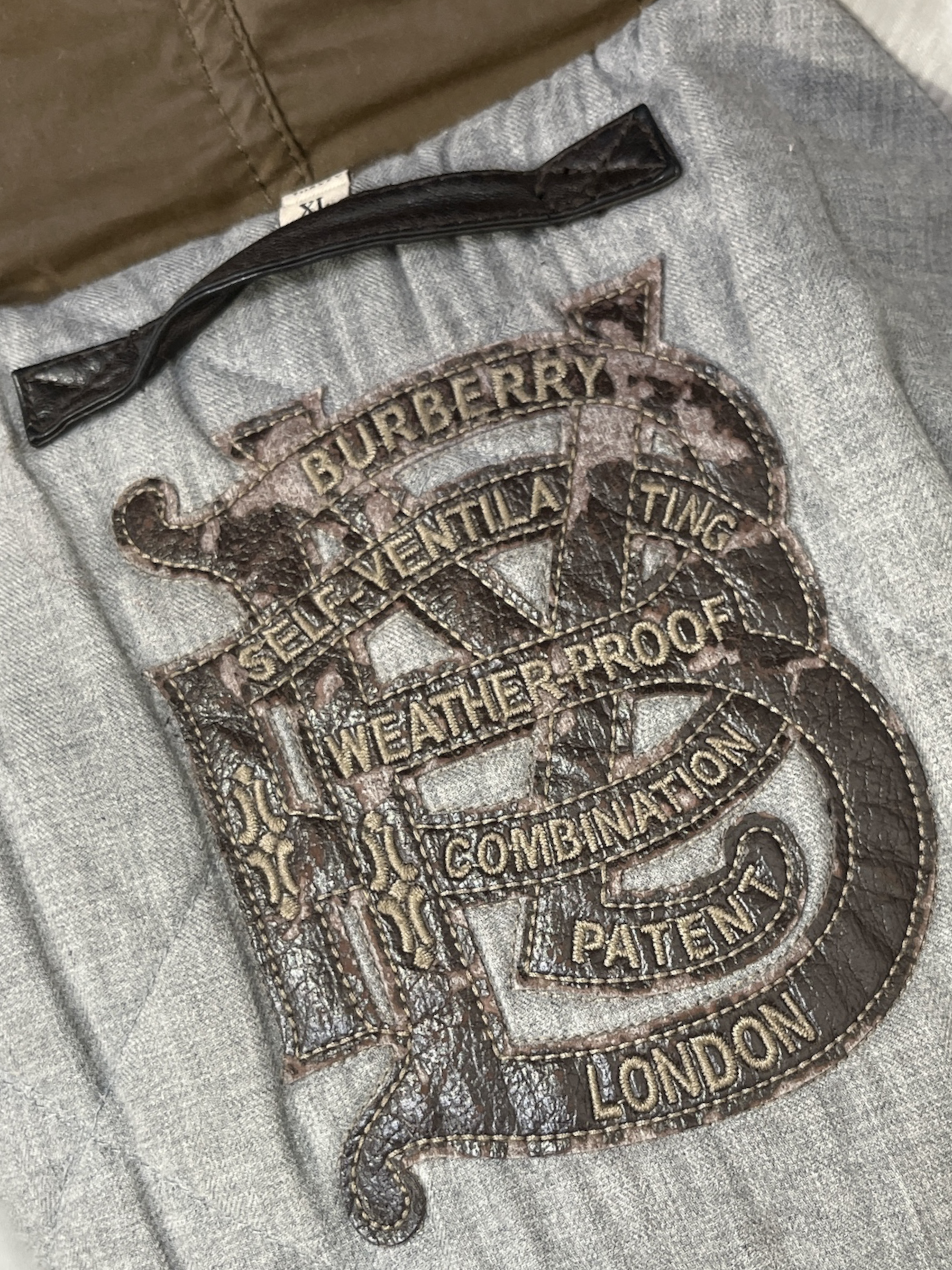 BURBERRY LONDON/Mod Parka/XL/Cotton/GRN/FOXFURLINING view 3