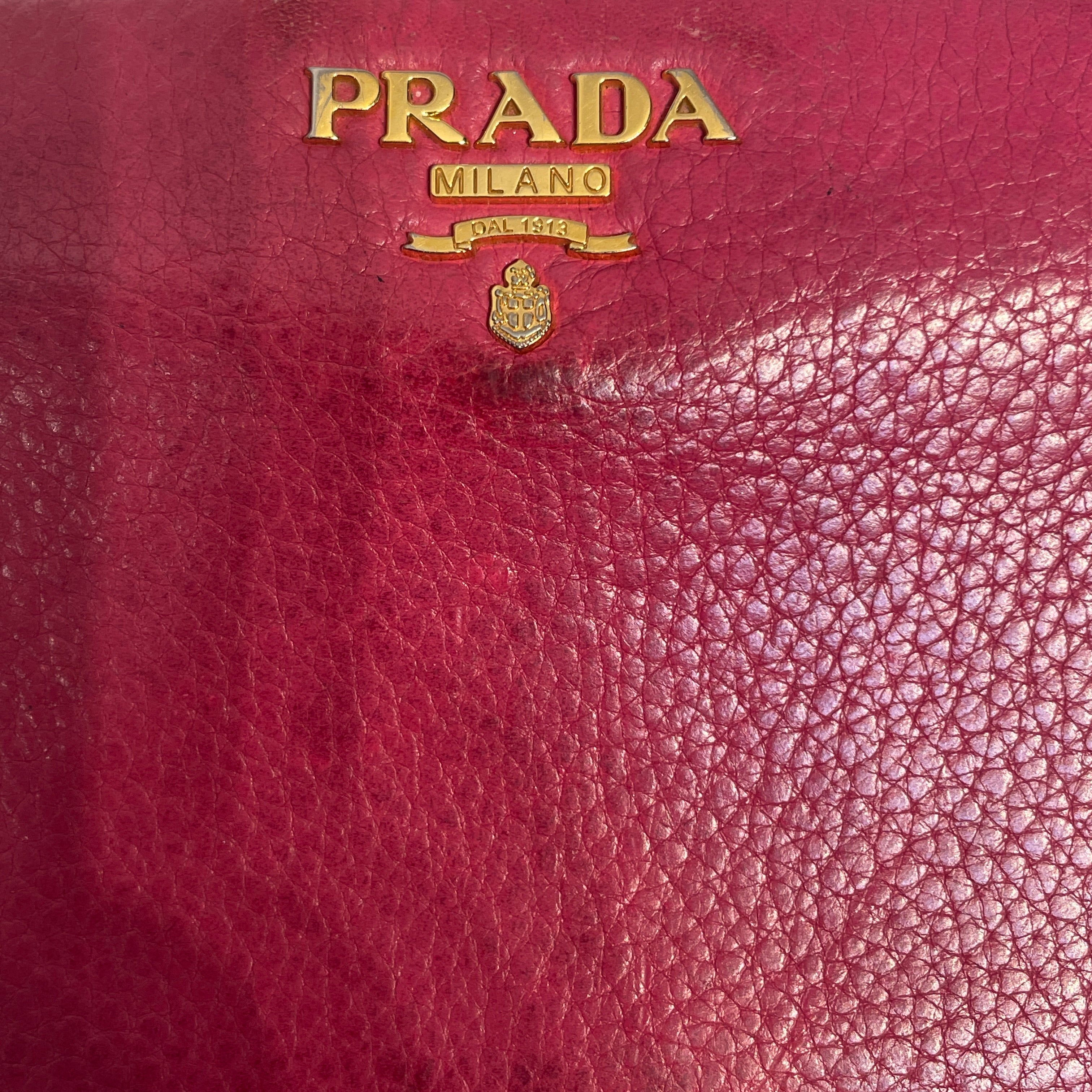PRADA/Long Wallet/Leather/PNK/L's/CONTINENTAL view 5