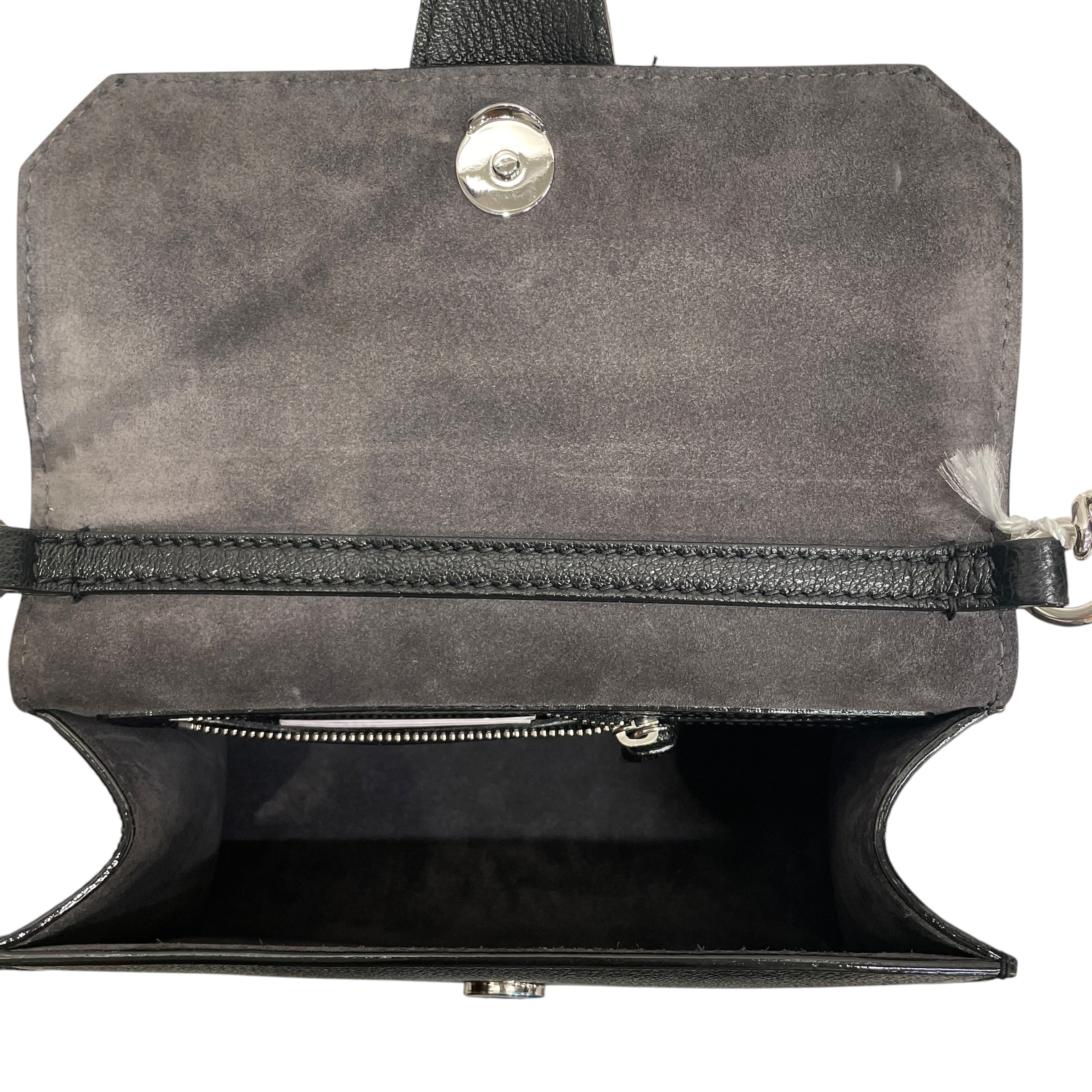 JIMMY CHOO/Cross Body Bag/Leather/BLK/DIAMOND COVERED BUCKLE view 5