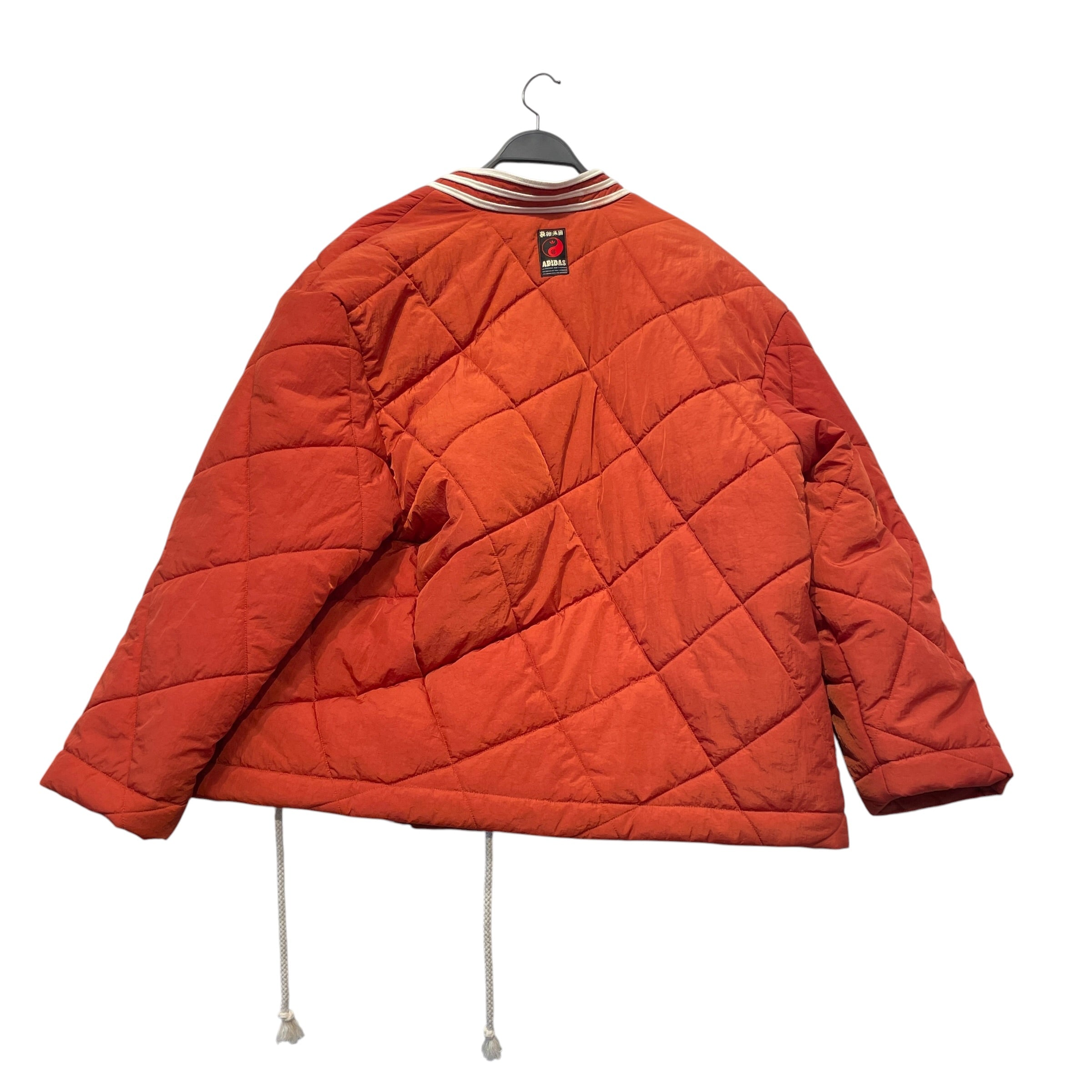 adidas/Quilted Jkt/L/Cotton/ORN/Kung Fu Wrap JAcket view 2