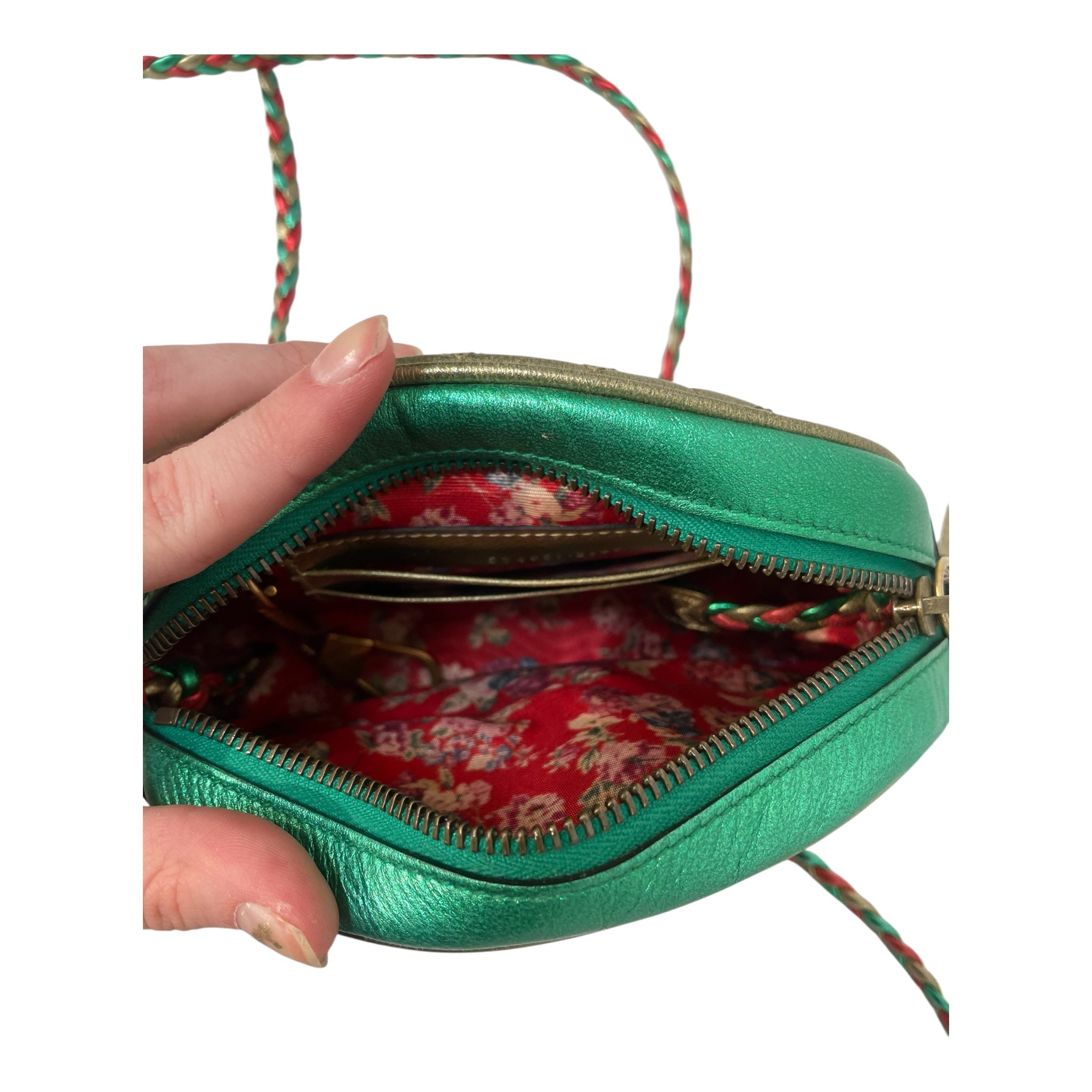 GUCCI/Cross Body Bag/Leather/MLT/Quilted Zumi view 4