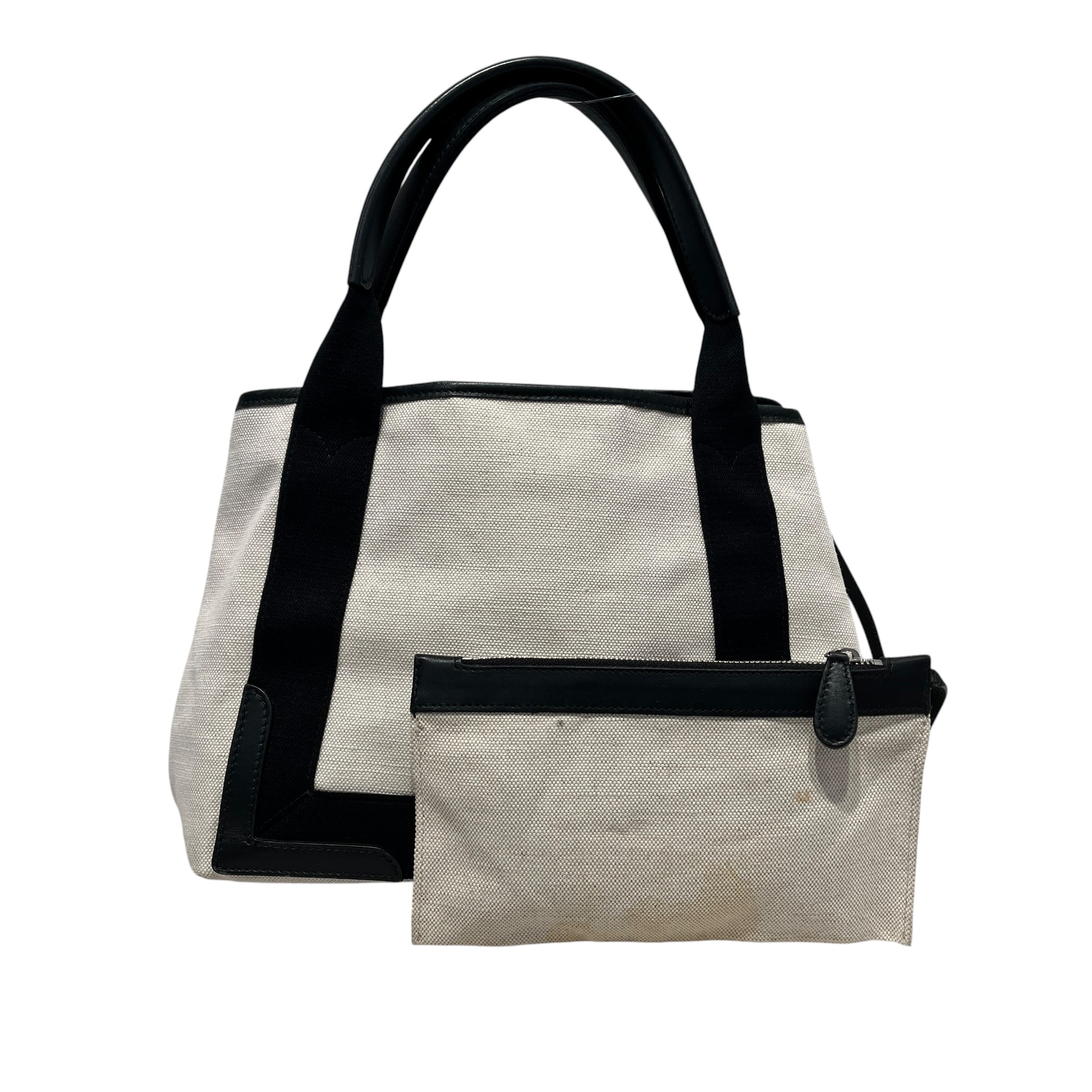 BALENCIAGA/Hand Bag/WHT/CABAS XS CANVAS TOTE view 2