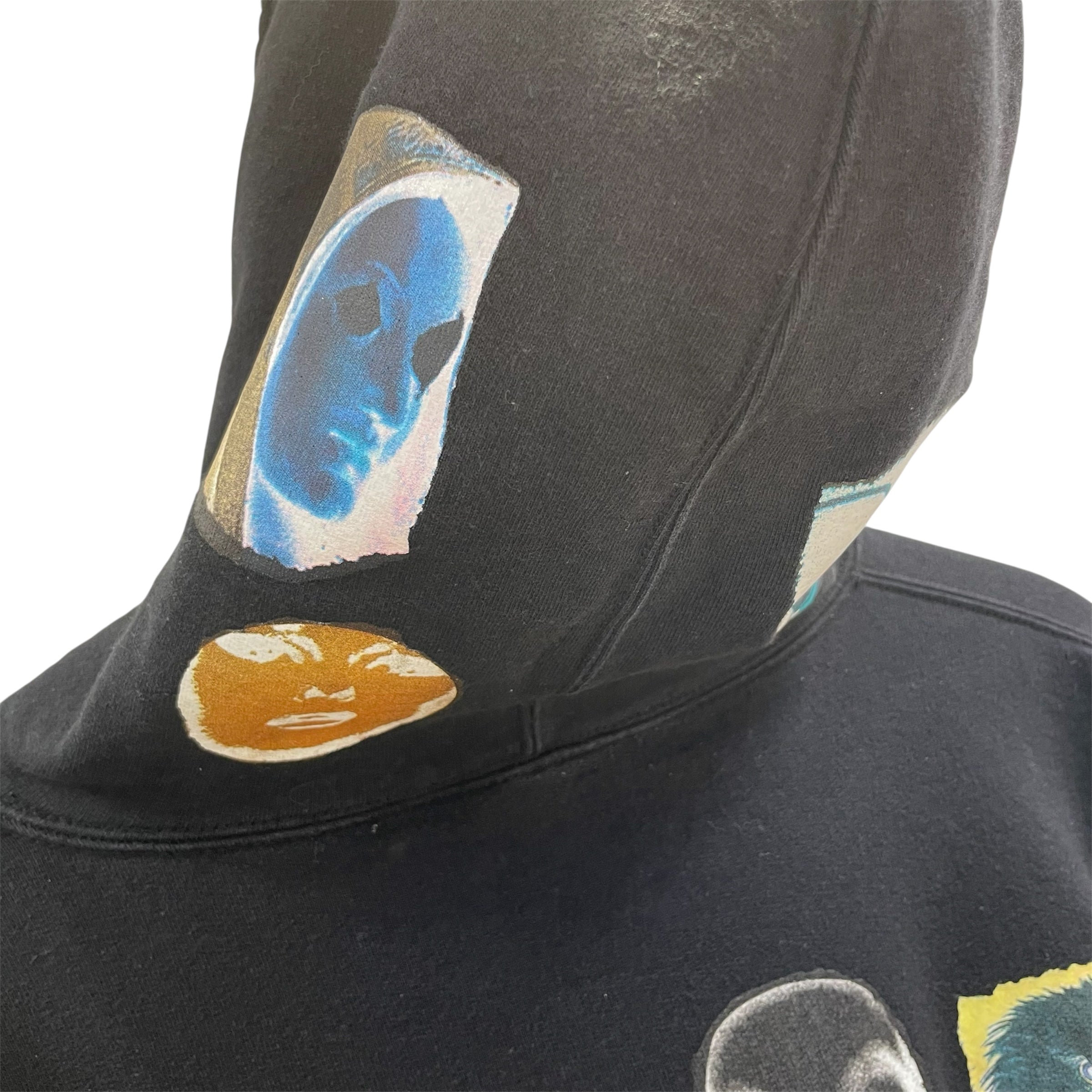 Supreme/Hoodie/XL/Graphic/Cotton/BLK/"supreme" down lettering view 5