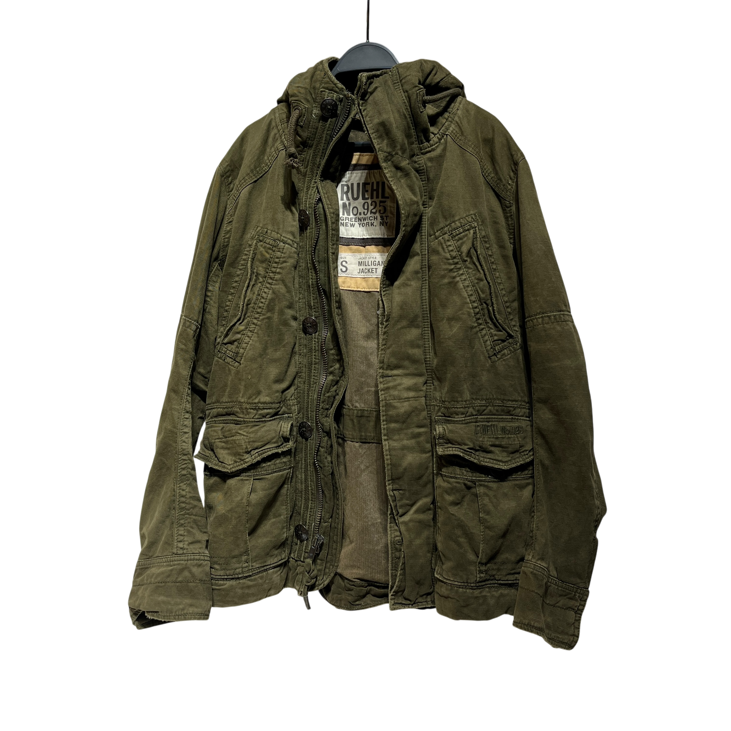 RUEHL No.925/Jacket/S/Cotton/GRN/ view 1