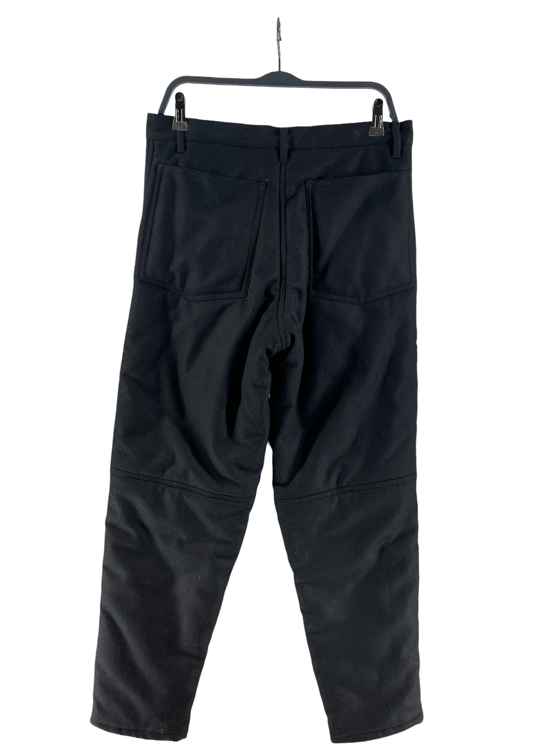COMME des GARCONS SHIRT/Pants/S/Wool/BLK/WOVEN WORK PANT NWT view 2