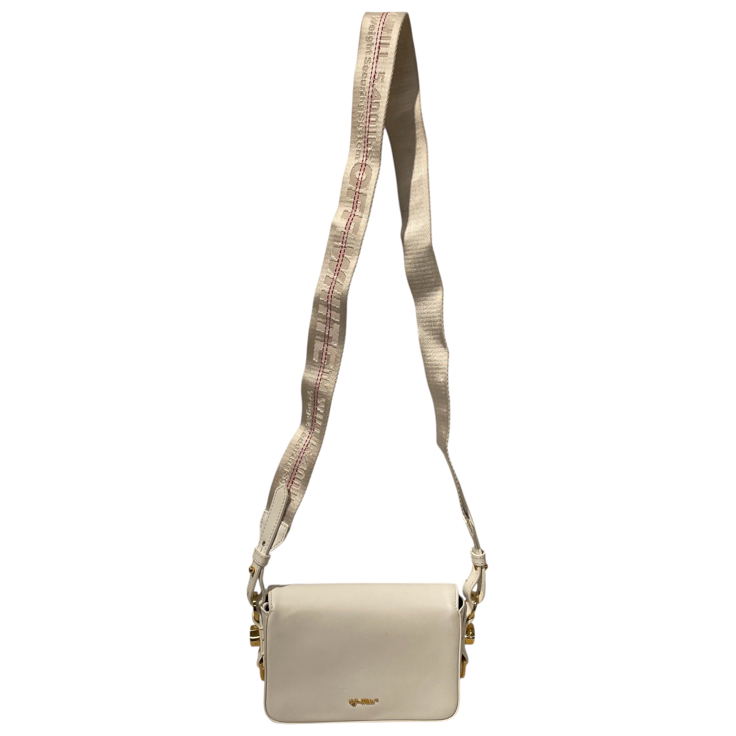 OFF-WHITE/Bag/Stripe/Leather/WHT/ view 2