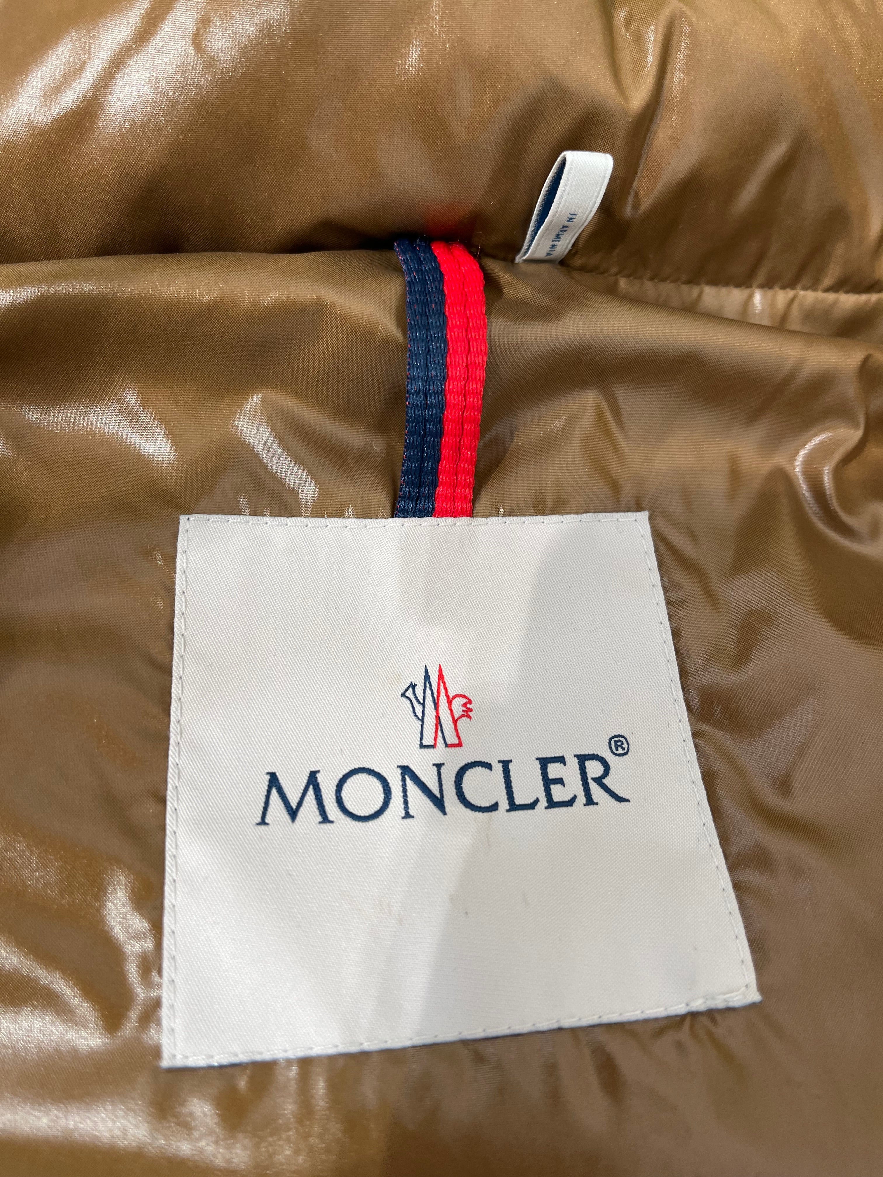 MONCLER/Puffer Jkt/5/Nylon/GRN/NEON GRN HOODED PUFFER JKT view 4