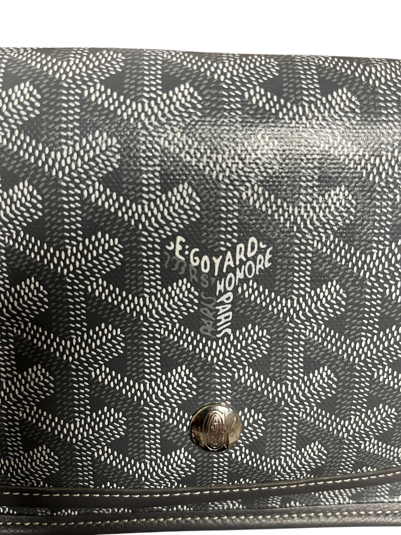 GOYARD/Bag/OS/Monogram/Leather/GRY/PLUMET POUCH