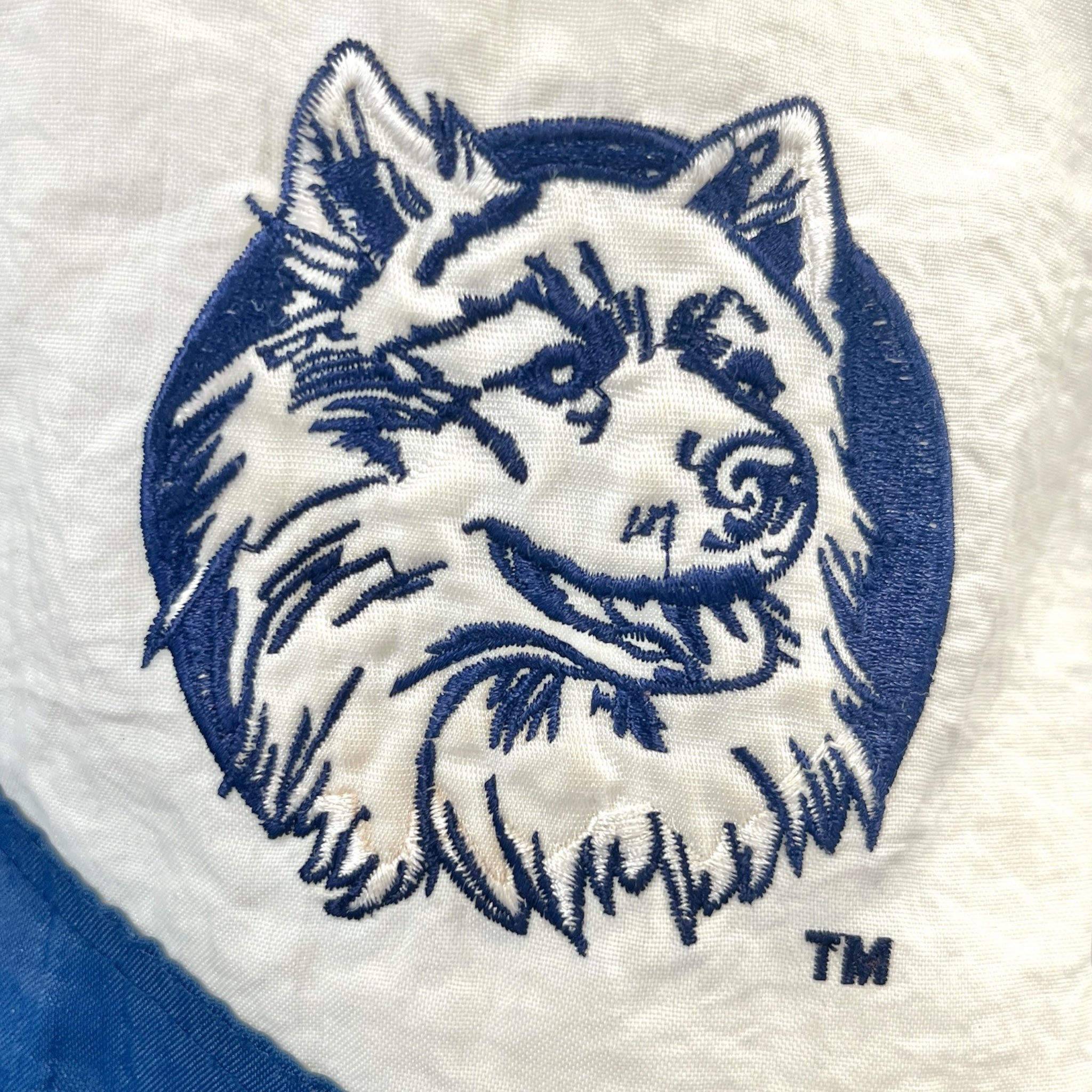 PRO PLAYER/Souvenir Jkt/XL/Nylon/WHT/Pullover/All Over Print/UNCONN HUSKIES view 5