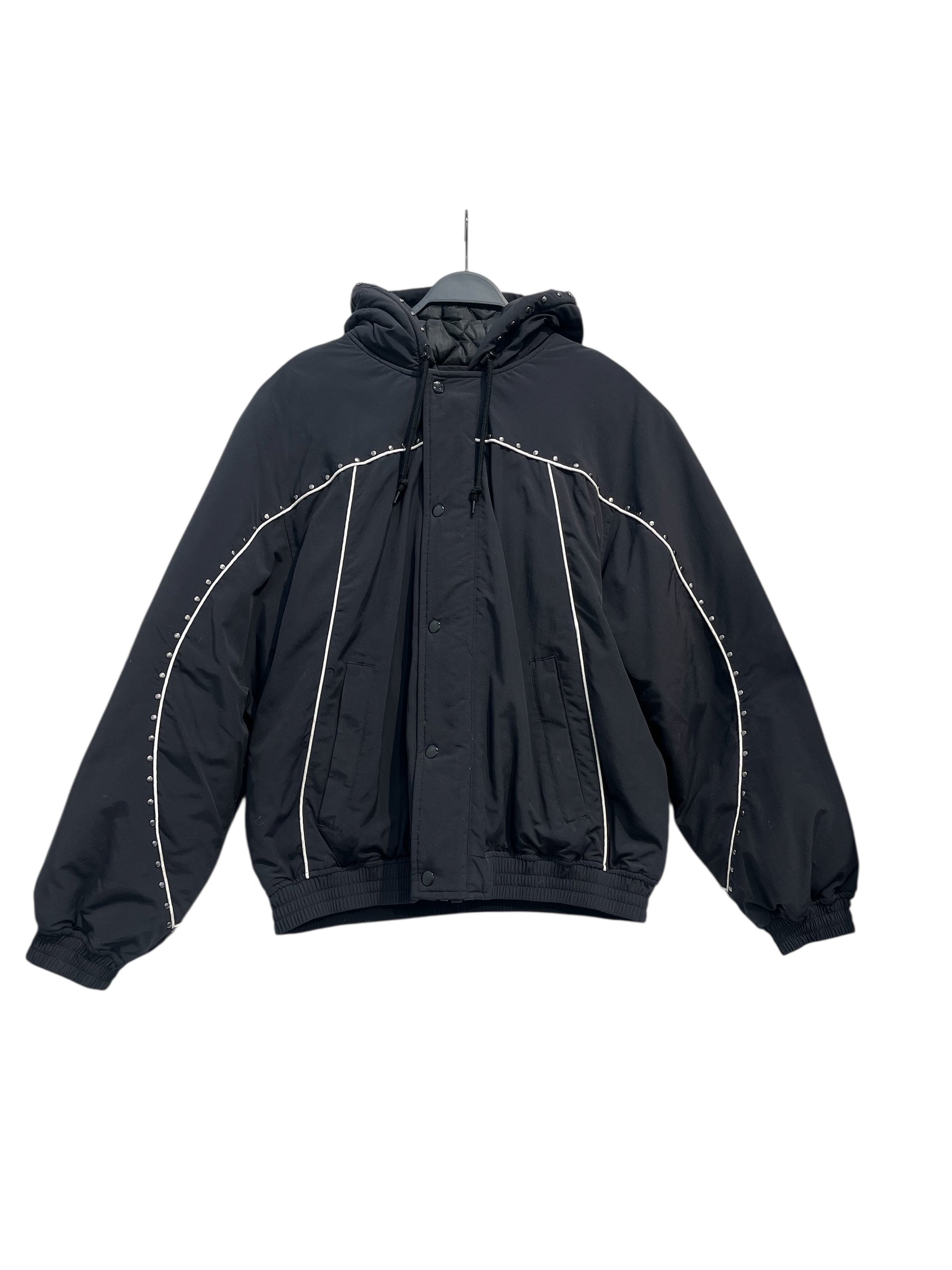 Supreme/Jacket/M/Nylon/BLK/SS25 STUDDED STADIUM JKT view 1