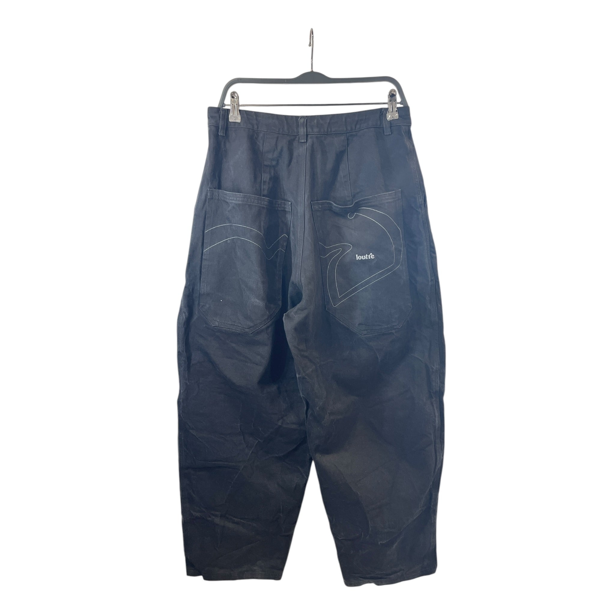 Loutre London/Pants/S/Cotton/BLK/QUILTED/STUDDED view 2