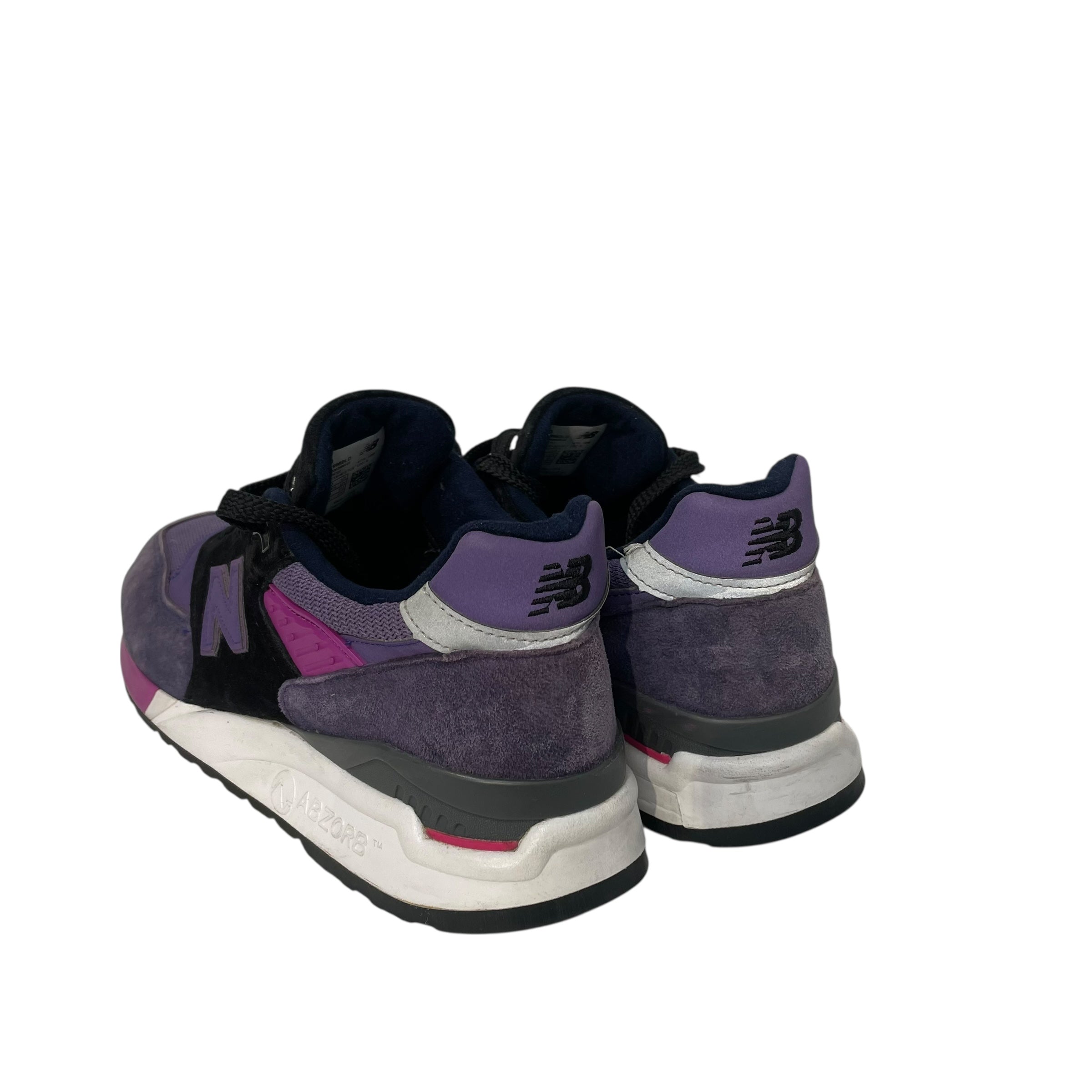 NEW BALANCE/Low-Sneakers/US 10/Suede/PPL/m998bld view 2