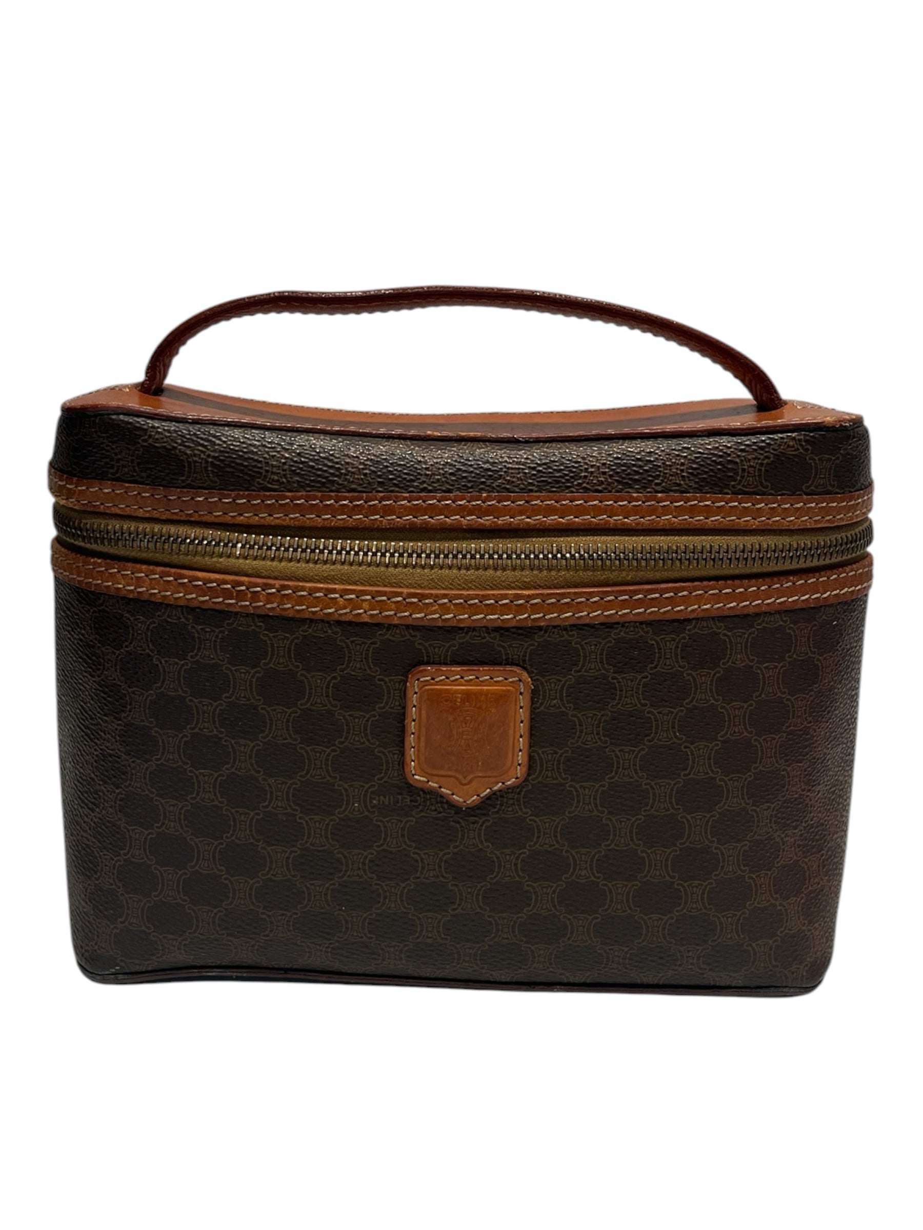 CELINE/Bag/Monogram/Leather/BRW/vanity view 1