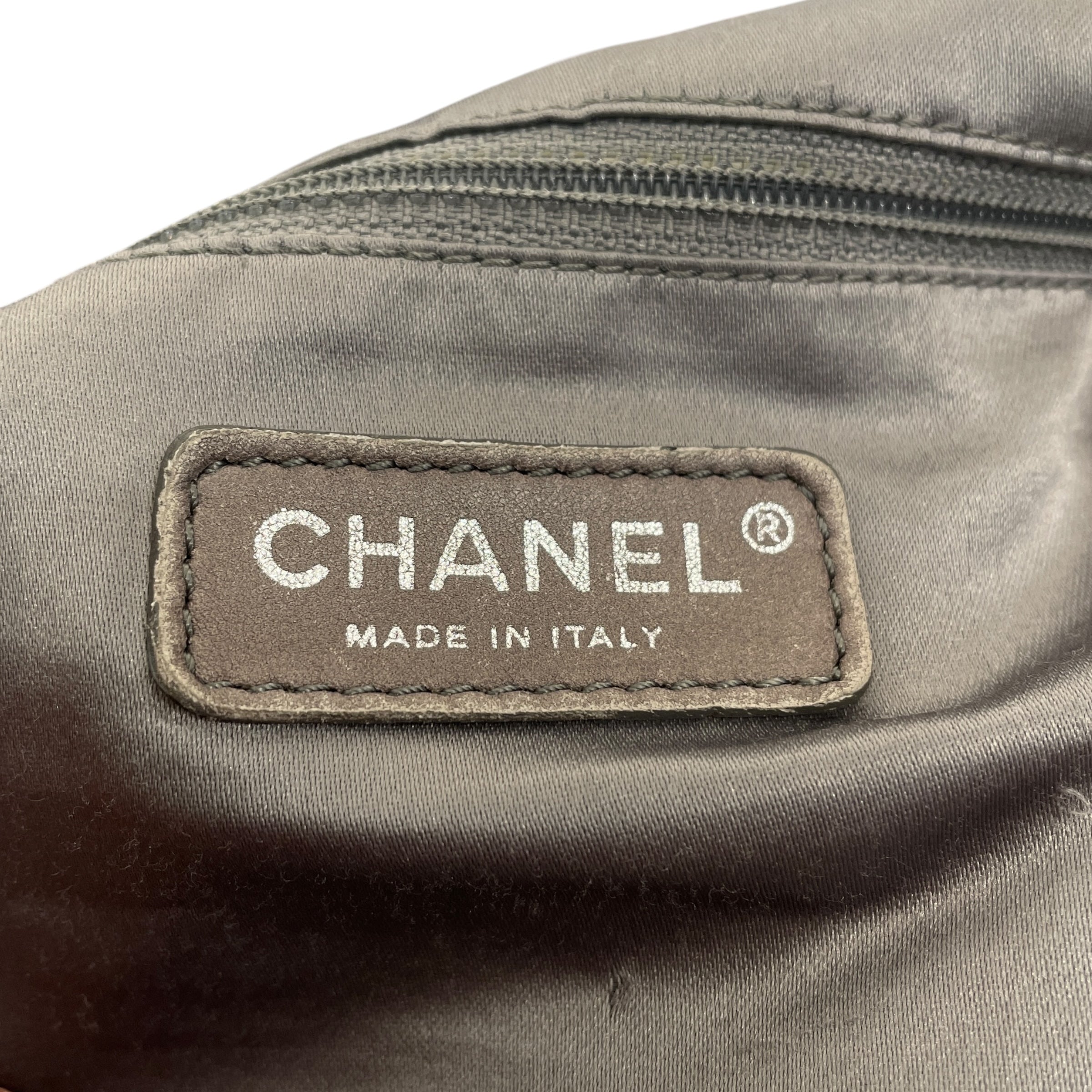 CHANEL/Tote Bag/Cotton/BLK/Entrupy:DR3BQGHSerial:12249676 view 3