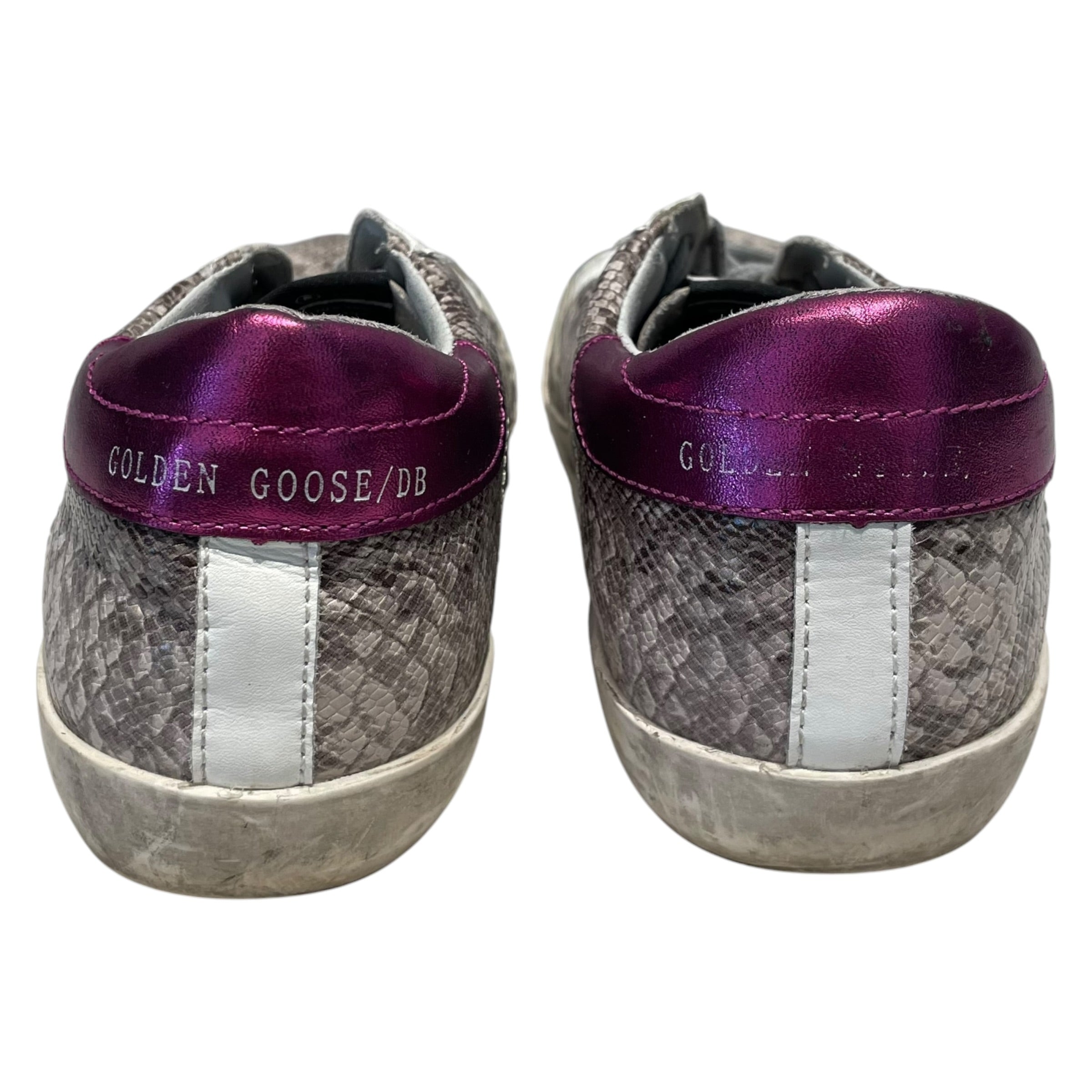 GOLDEN GOOSE/Low-Sneakers/EU 41.5/Leather/GRY/Superstar Sneaker view 3