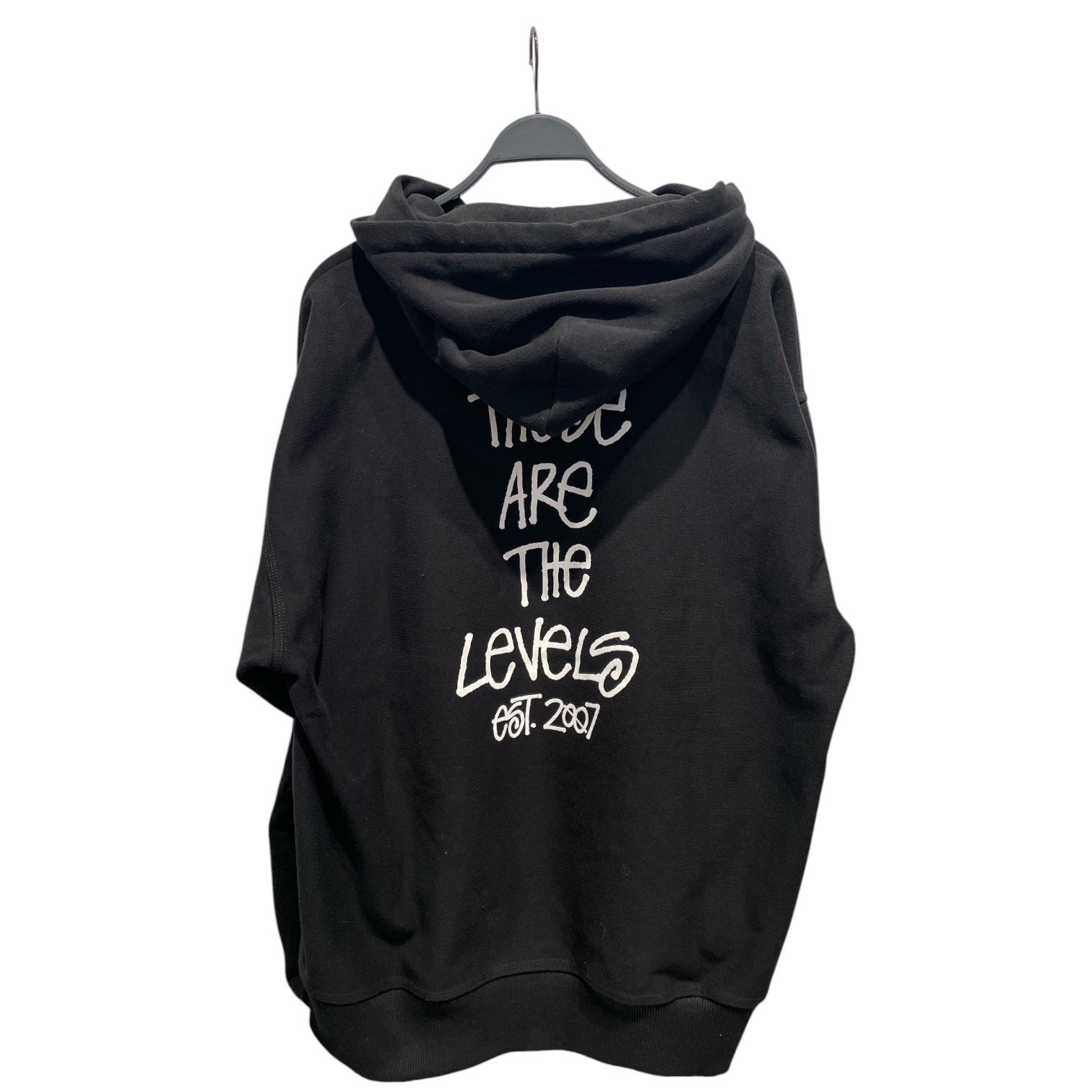 STUSSY/Hoodie/XXL/Cotton/BLK/Deviation view 2