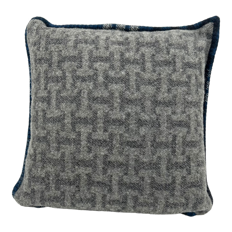 HERMES/CouchPillow/Other/Wool/Plaid/
