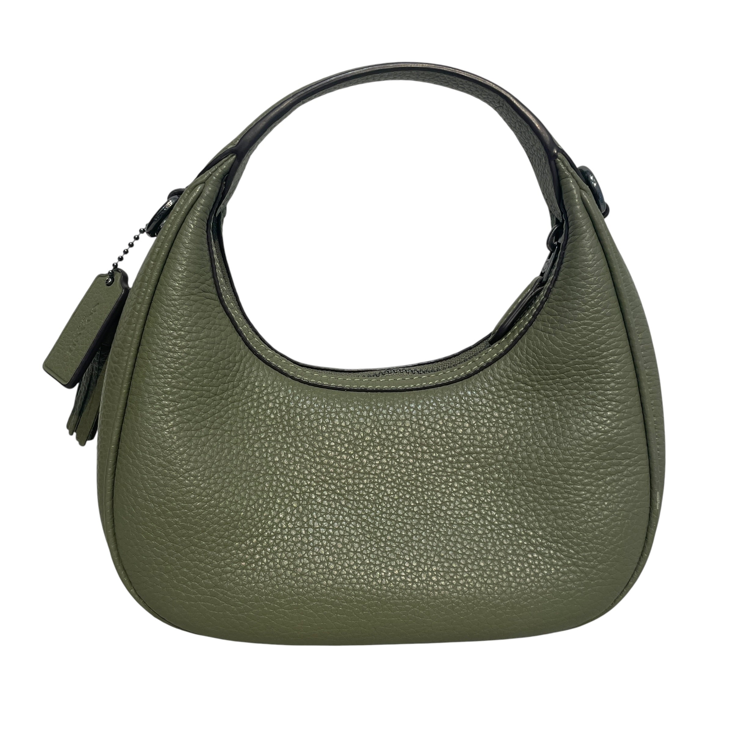 COACH/Hand Bag/Leather/GRN/Carmen Mini Pebble Leather view 2