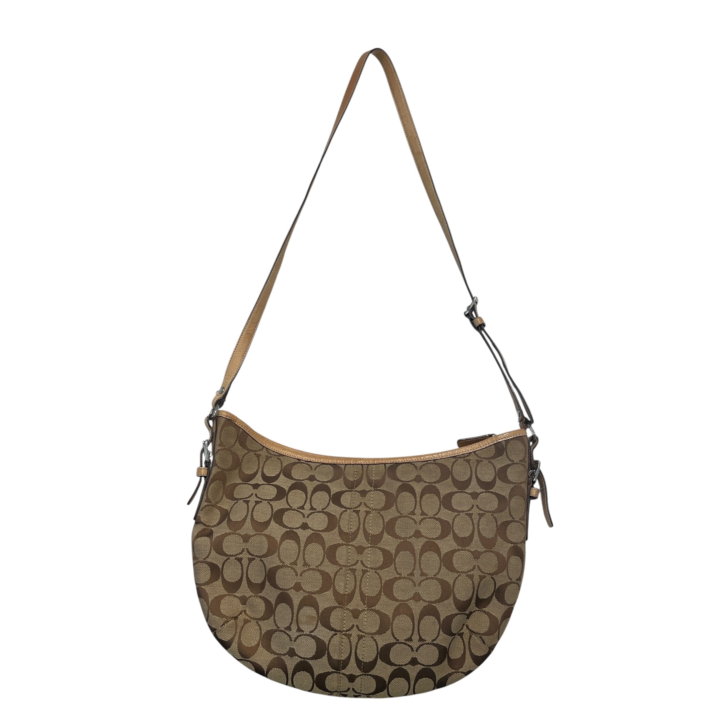 COACH/Bag/Monogram/Cotton/BRW/Monogram Tote view 2