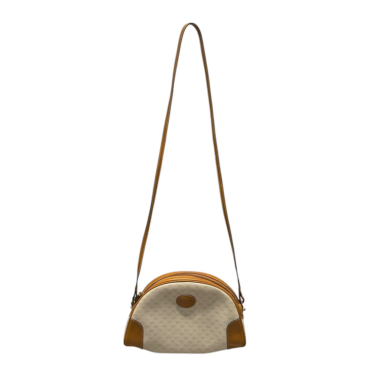 GUCCI/Bag/Monogram/Leather/BEG/Canvas cross body