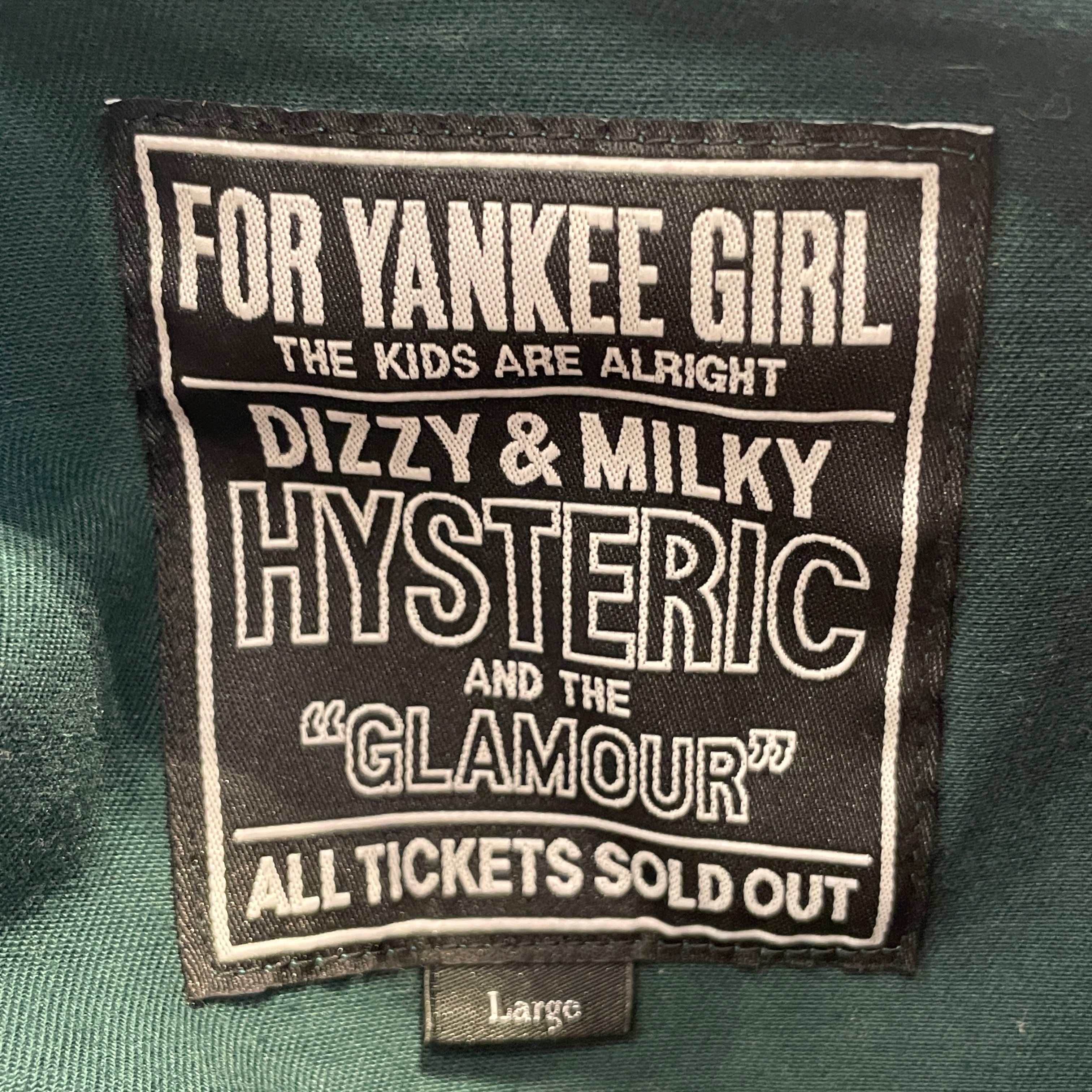 HYSTERIC GLAMOUR/Jacket/L/Cotton/GRN/patches view 3