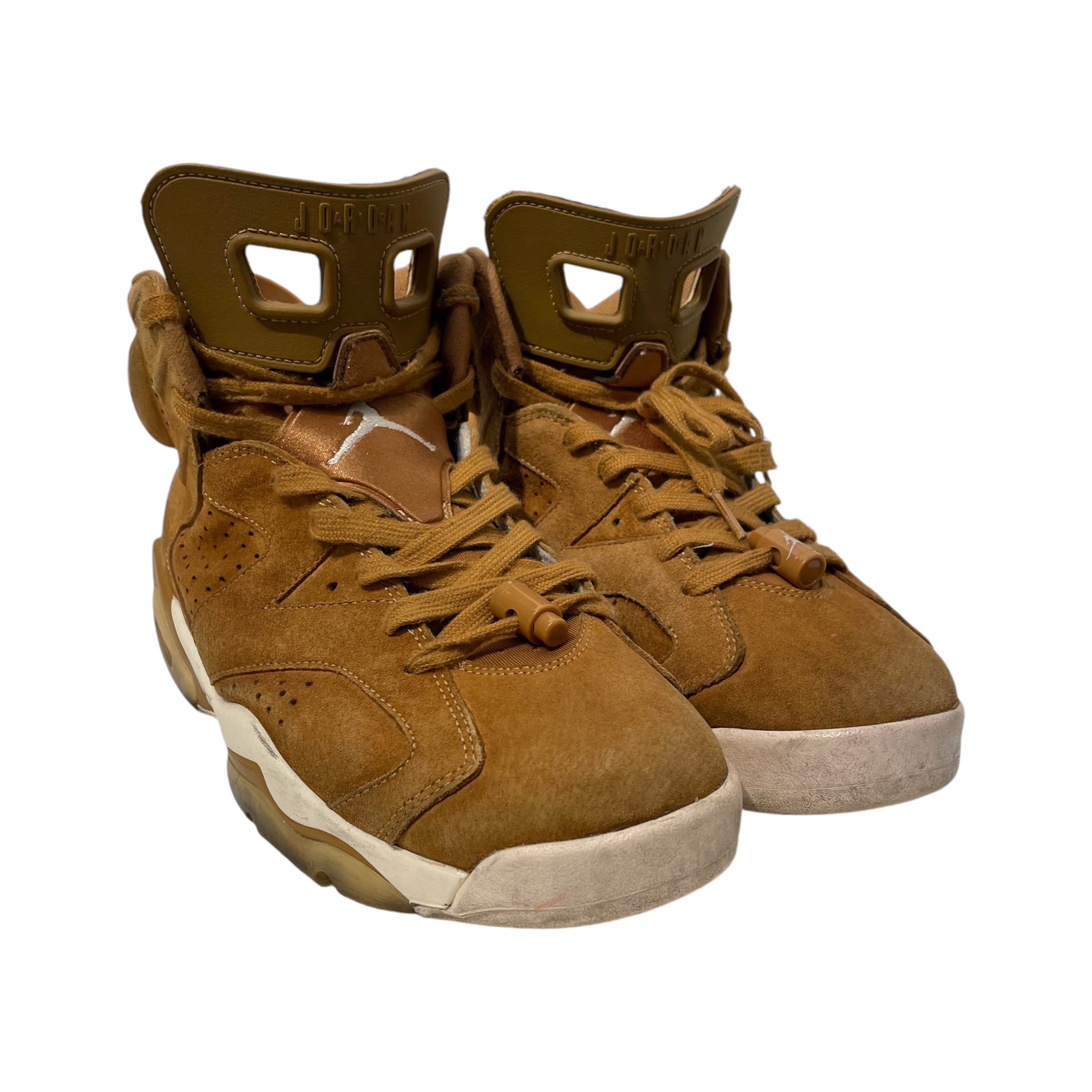 NIKE/Hi-Sneakers/US 10/Suede/CML/AIR JORDAN 6 RETRO WHEAT BROWN view 1