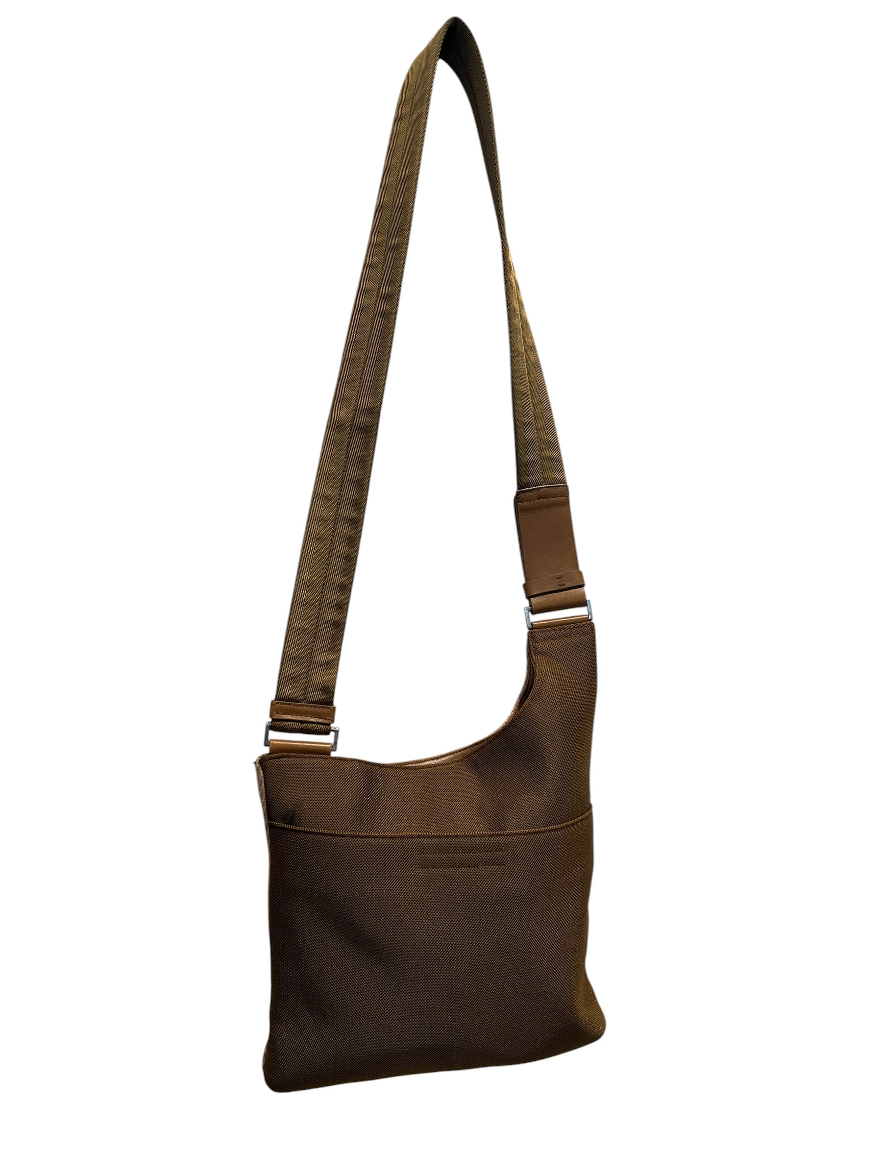 PRADA/Tote Bag/Cotton/BEG/SHORTHIDESQUARE view 2