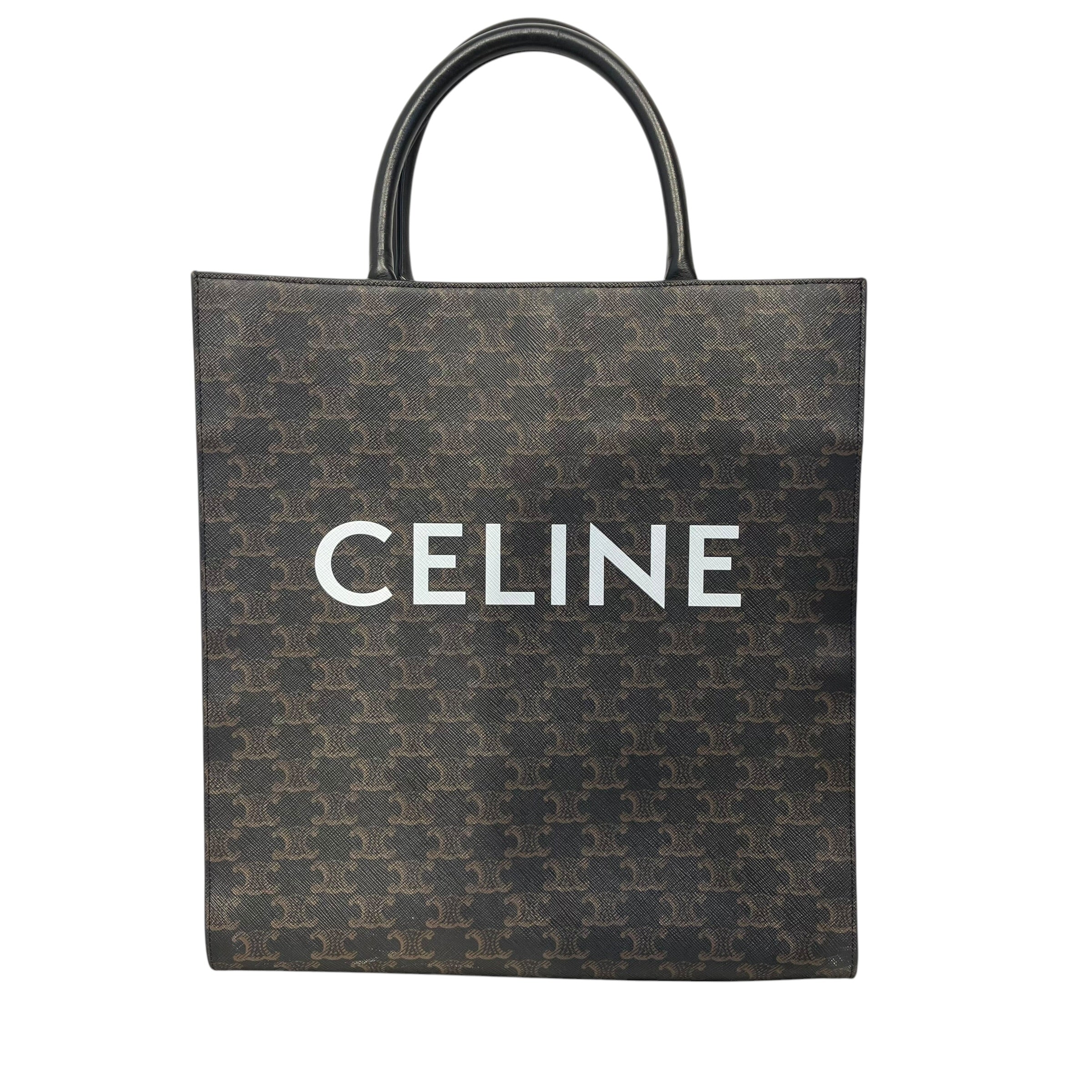 CELINE/Tote Bag/Monogram/Leather/BRW/TRIOMPHE TOTE BAG SSL3251 view 1