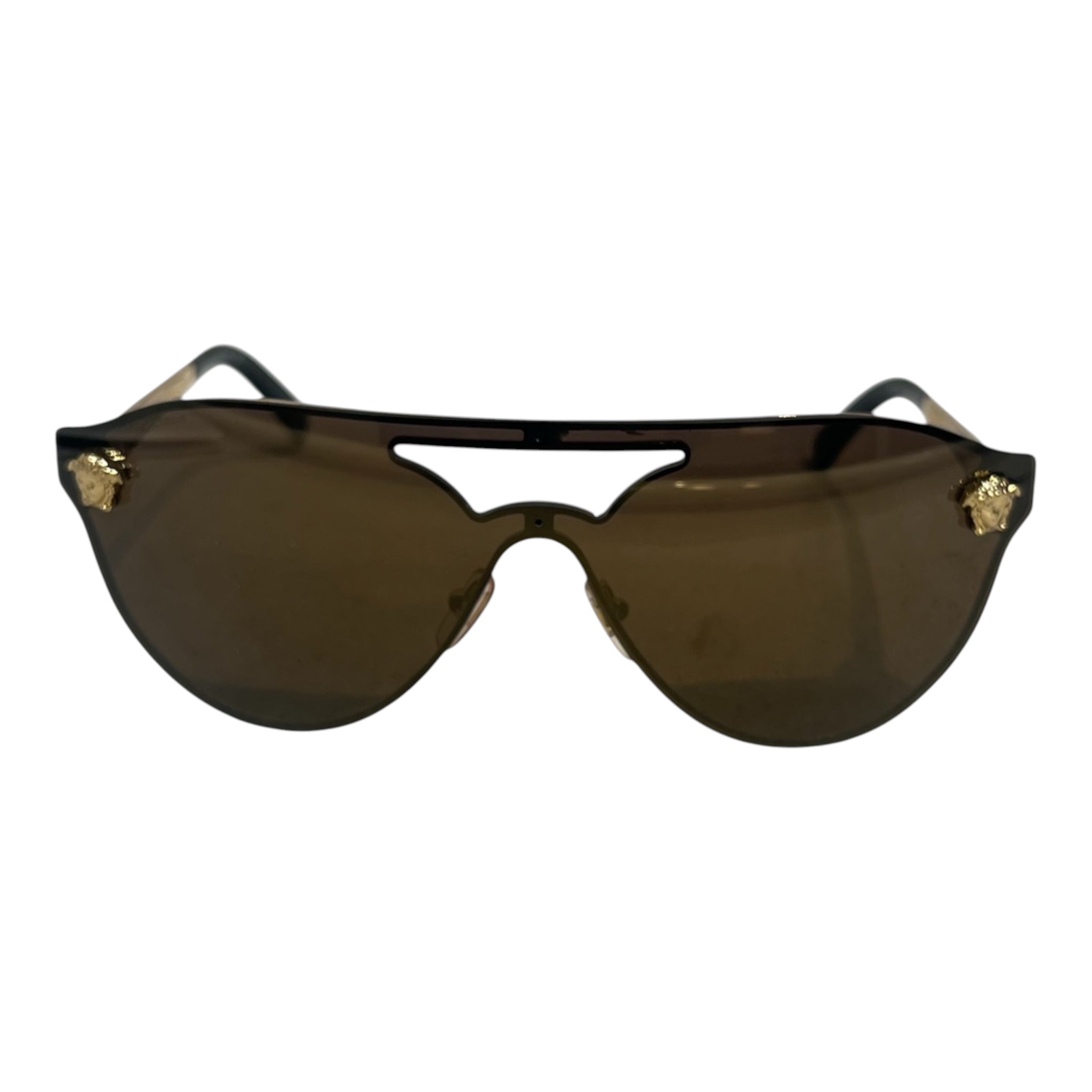 VERSACE/Sunglasses/Leopard/Plastic/BLK/L's/VE4277A PURPLE ANIMALIER view 1