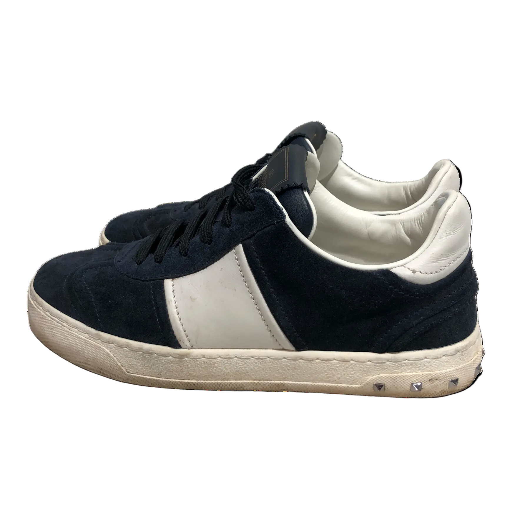 VALENTINO GARAVANI/Low-Sneakers/US 6/Suede/NVY/ view 2