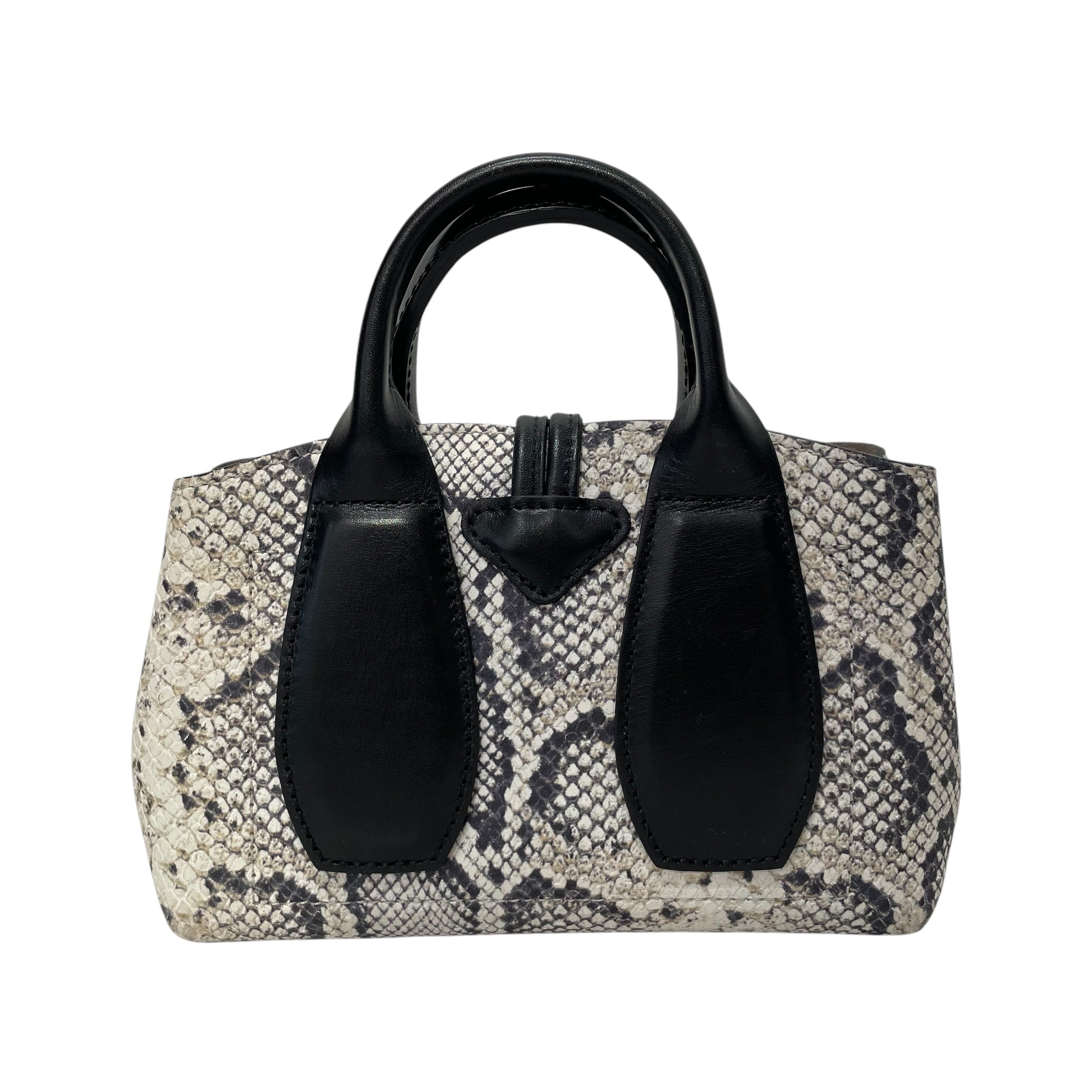 LONGCHAMP/Clutch Bag/Animal Pattern/BLK/ view 2