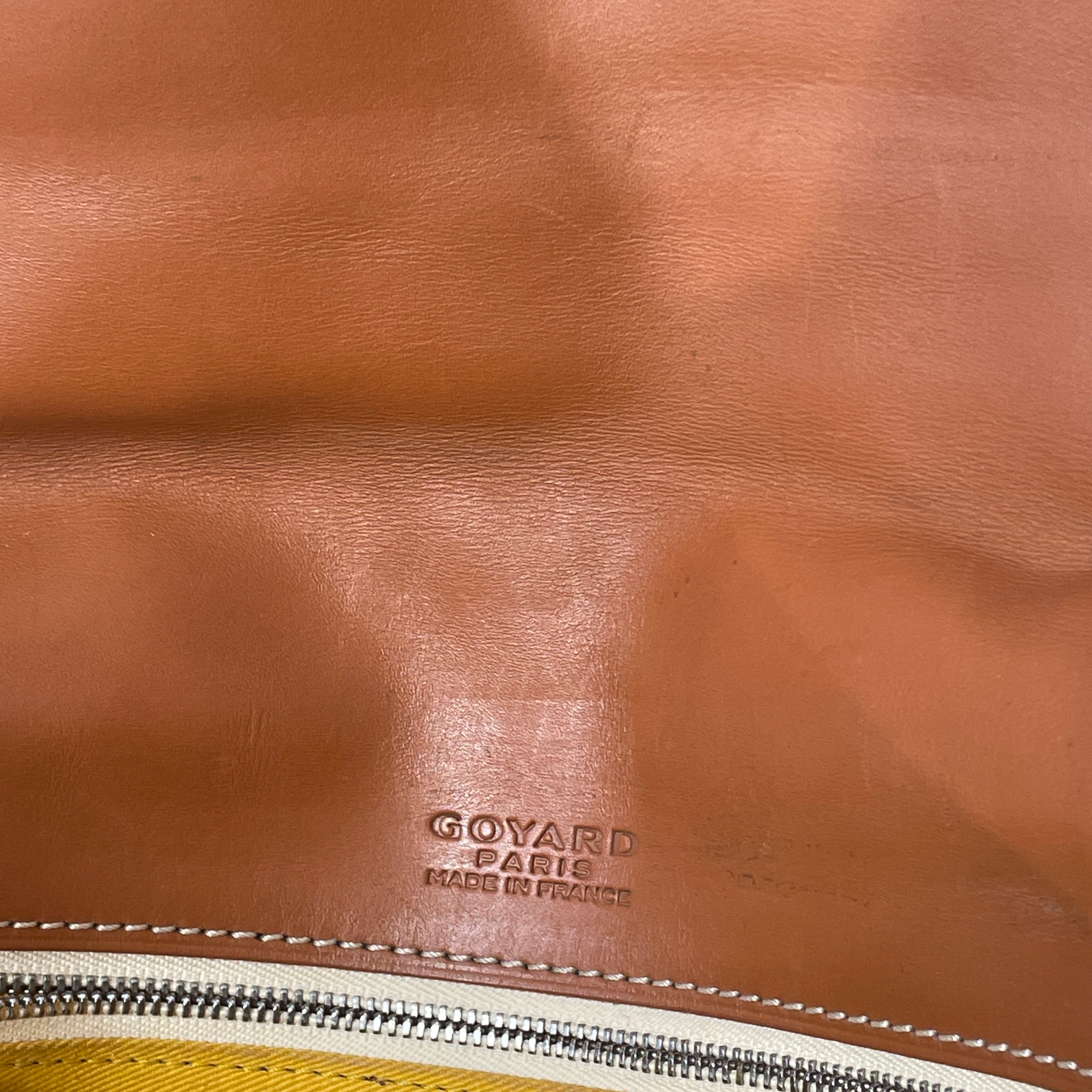 GOYARD/Cross Body Bag/All Over Print/Leather/BLK/belvedere pm messenger/brown view 9