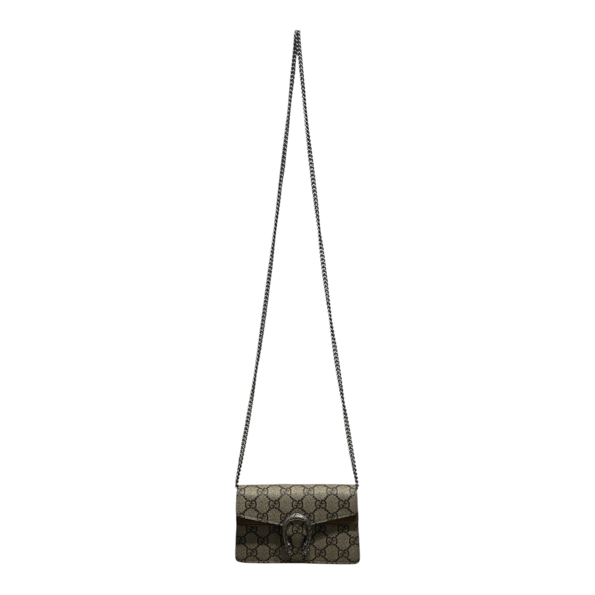GUCCI/Cross Body Bag/Monogram/CML/Gucci Dionysus Mini GG Supreme view 1