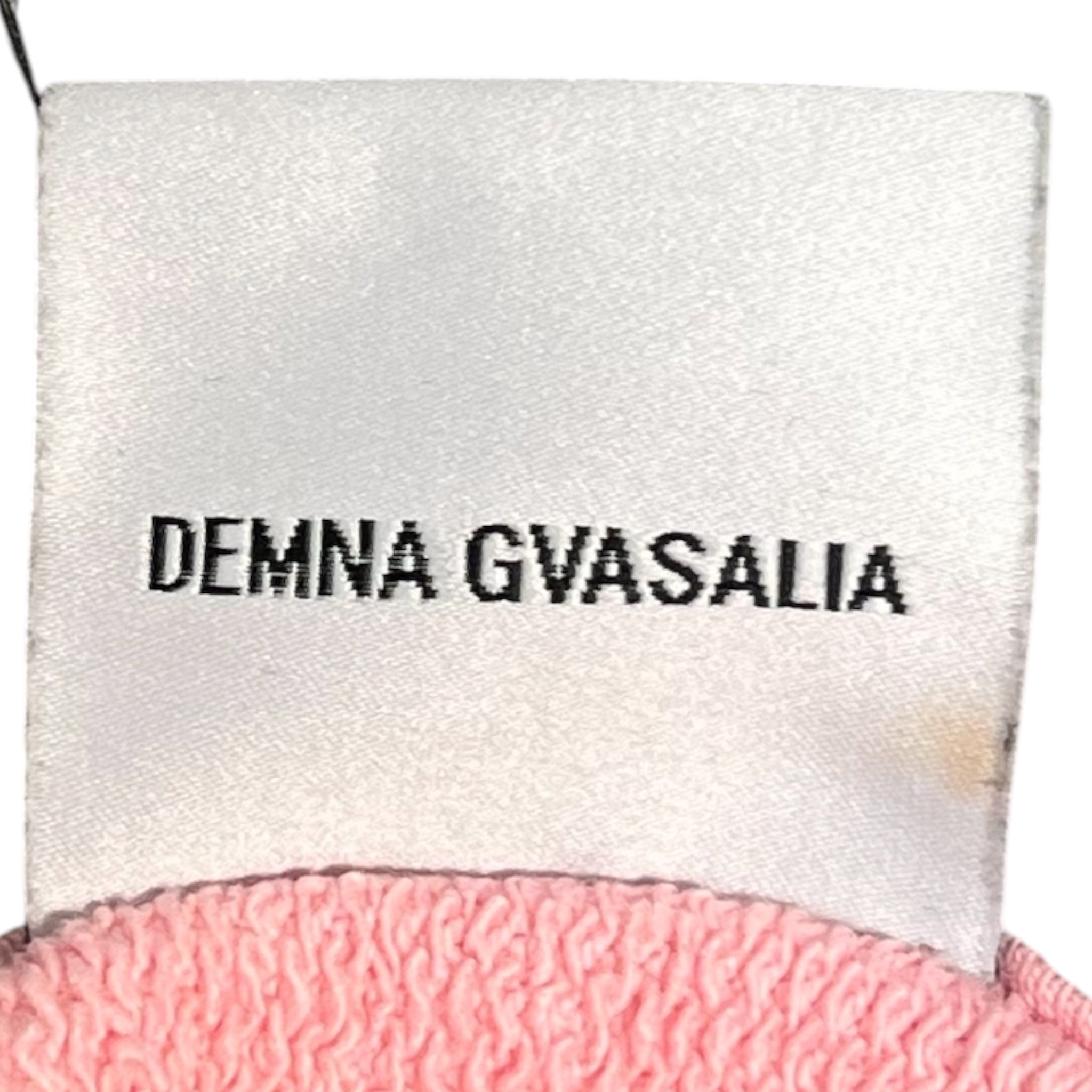 VETEMENTS/Hoodie/S/Cotton/PNK/champion cropped hoodie view 6