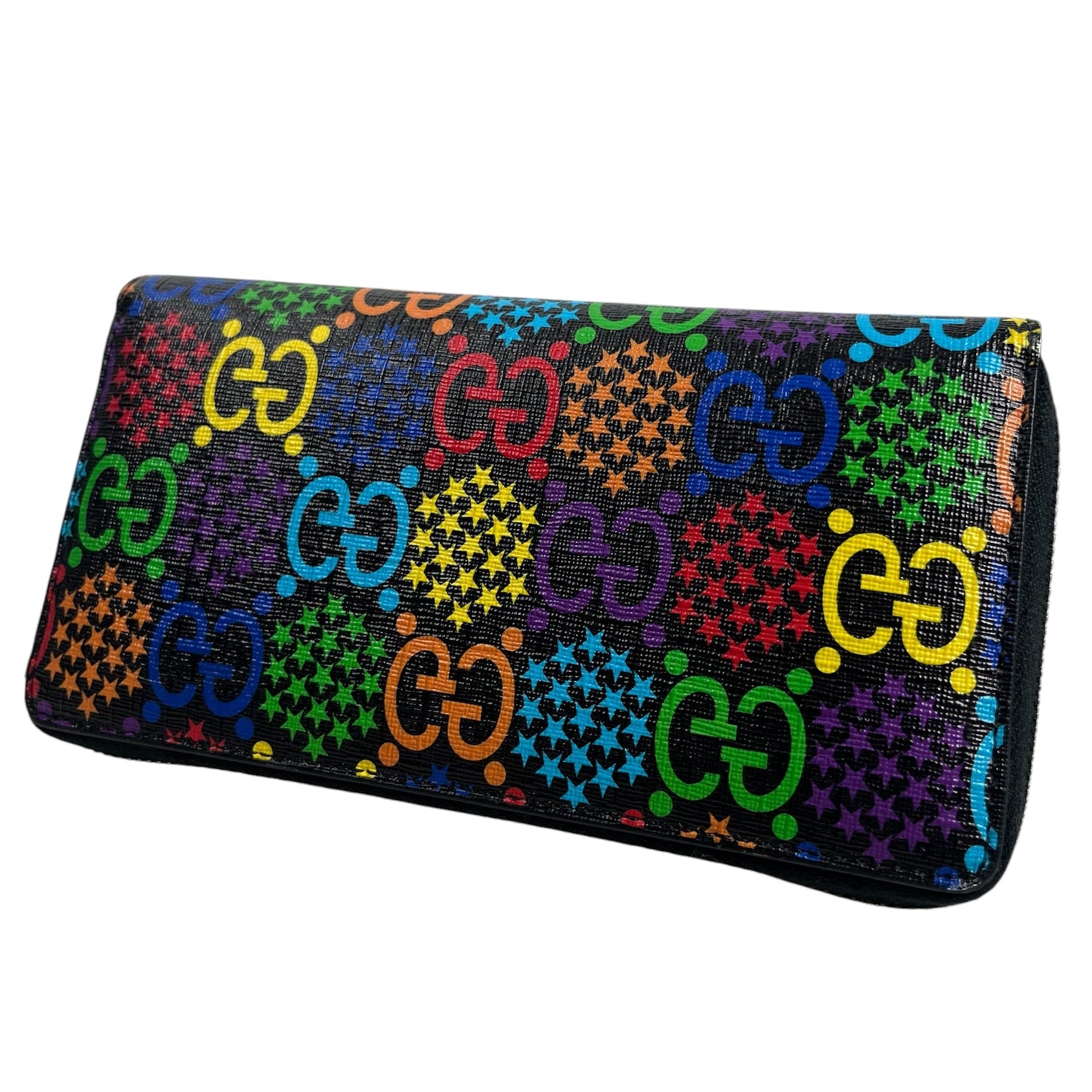 GUCCI/Long Wallet/Monogram/Leather/MLT/L's/GG PSYCHEDELIC ZIP AROUND view 2