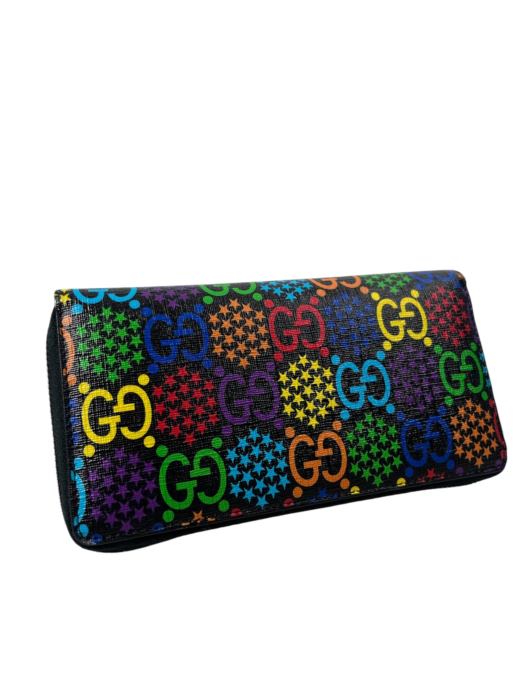 GUCCI/Long Wallet/Monogram/Leather/MLT/L's/GG PSYCHEDELIC ZIP AROUND view 2
